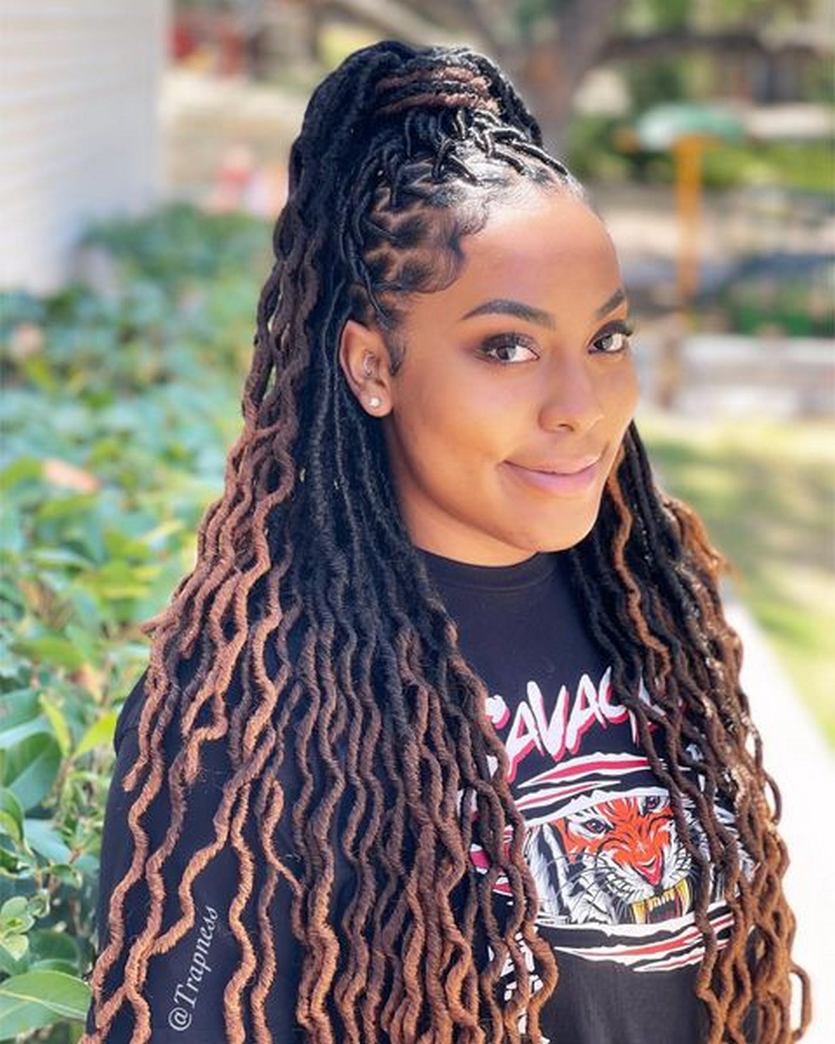 Soft Locs With Ombre