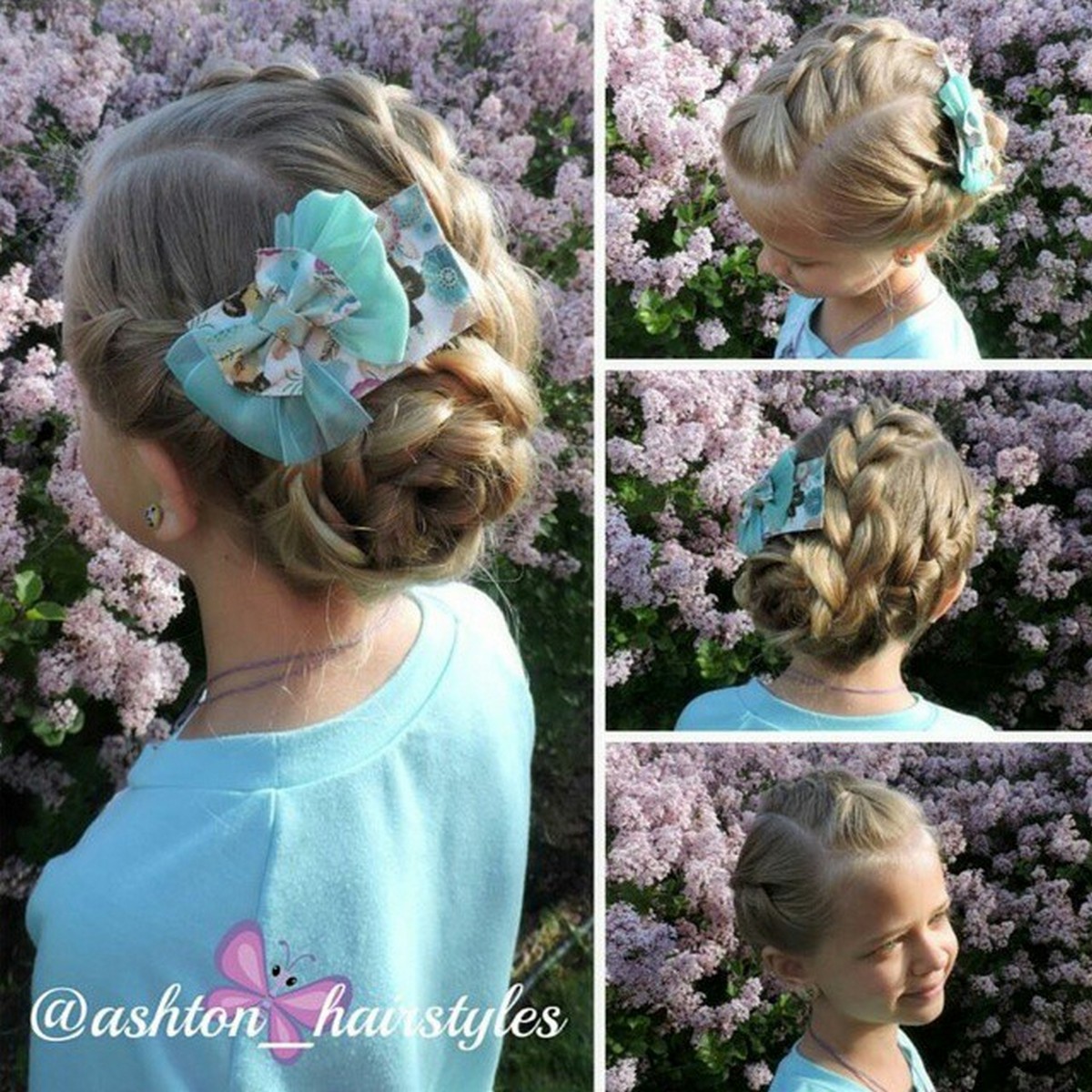 Classic Child Updo