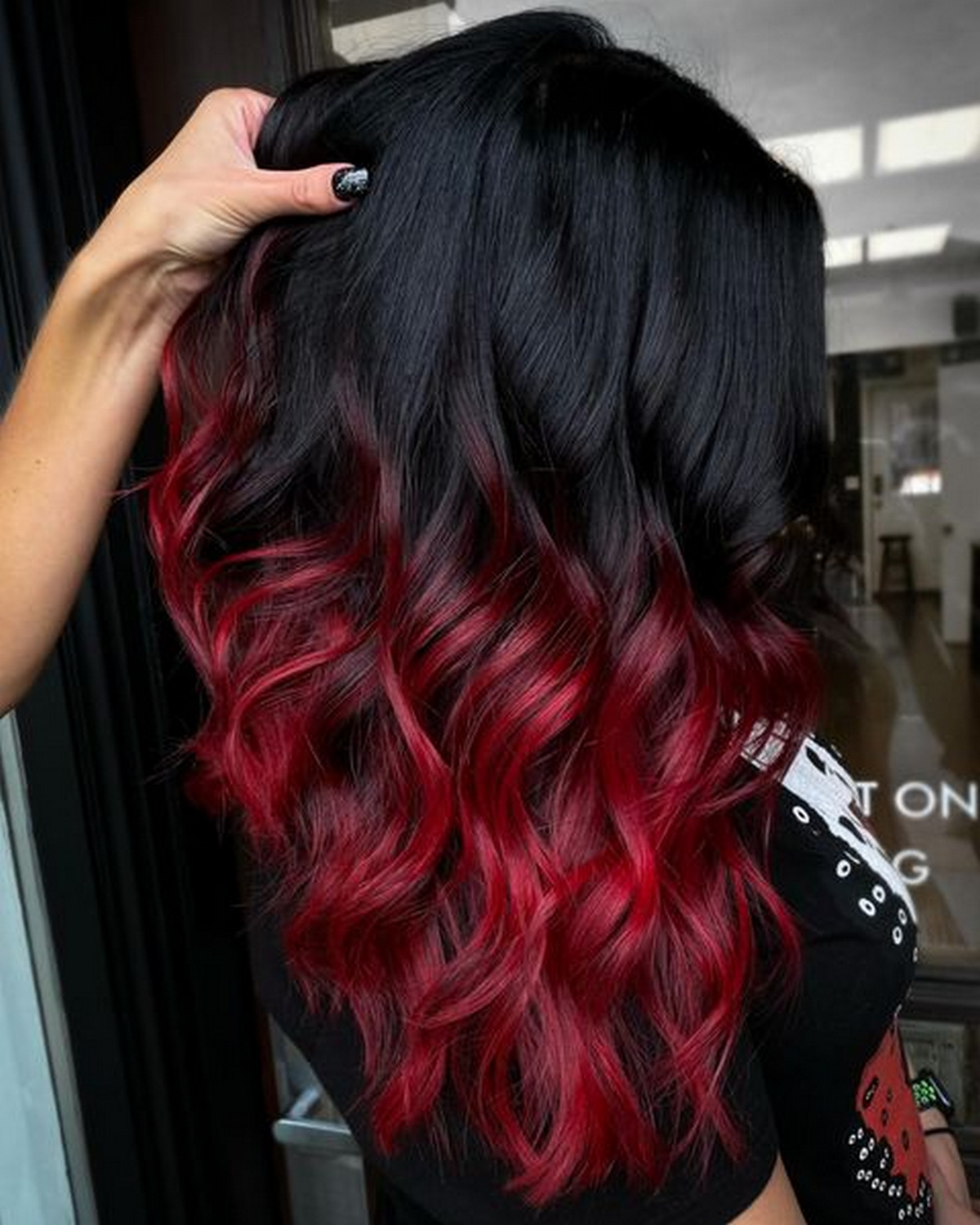 Funk Hue Red Wine Balayage