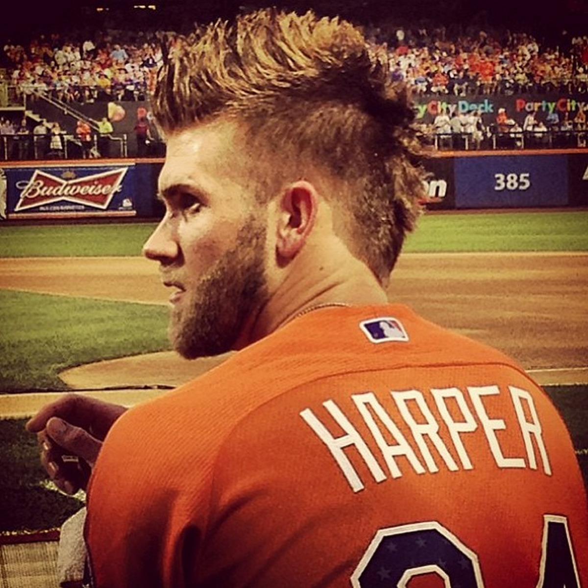 Bryce Harper Signs Hair Beard Product Endorsement Deal with Blind Barber   News Scores Highlights Stats and Rumors  Bleacher Report