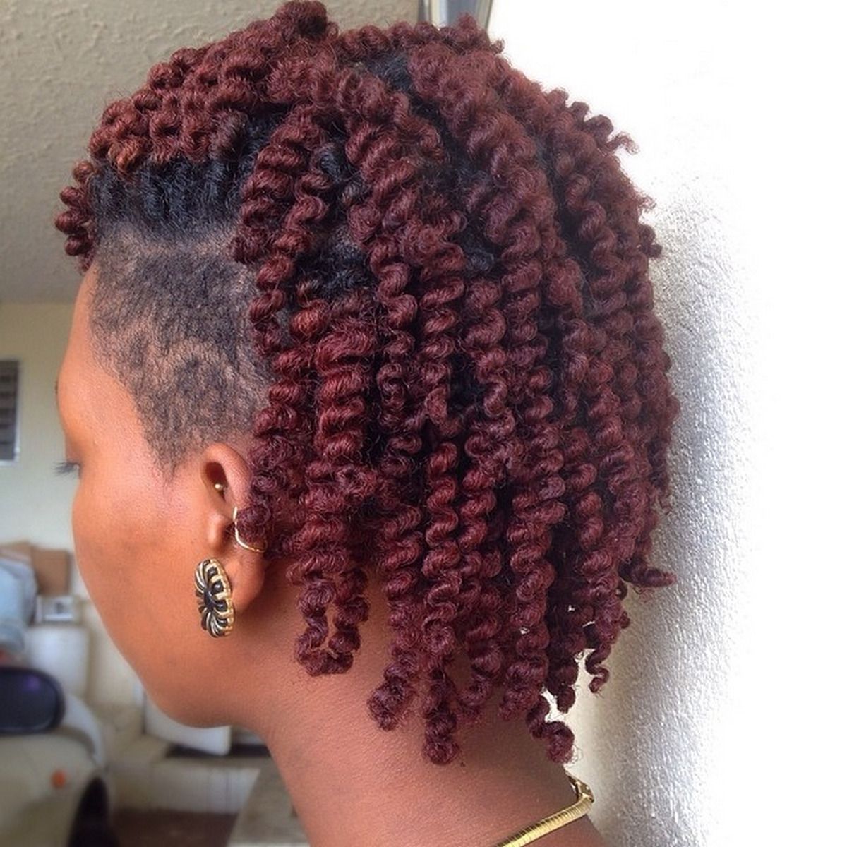 Short Braid With Shade Side