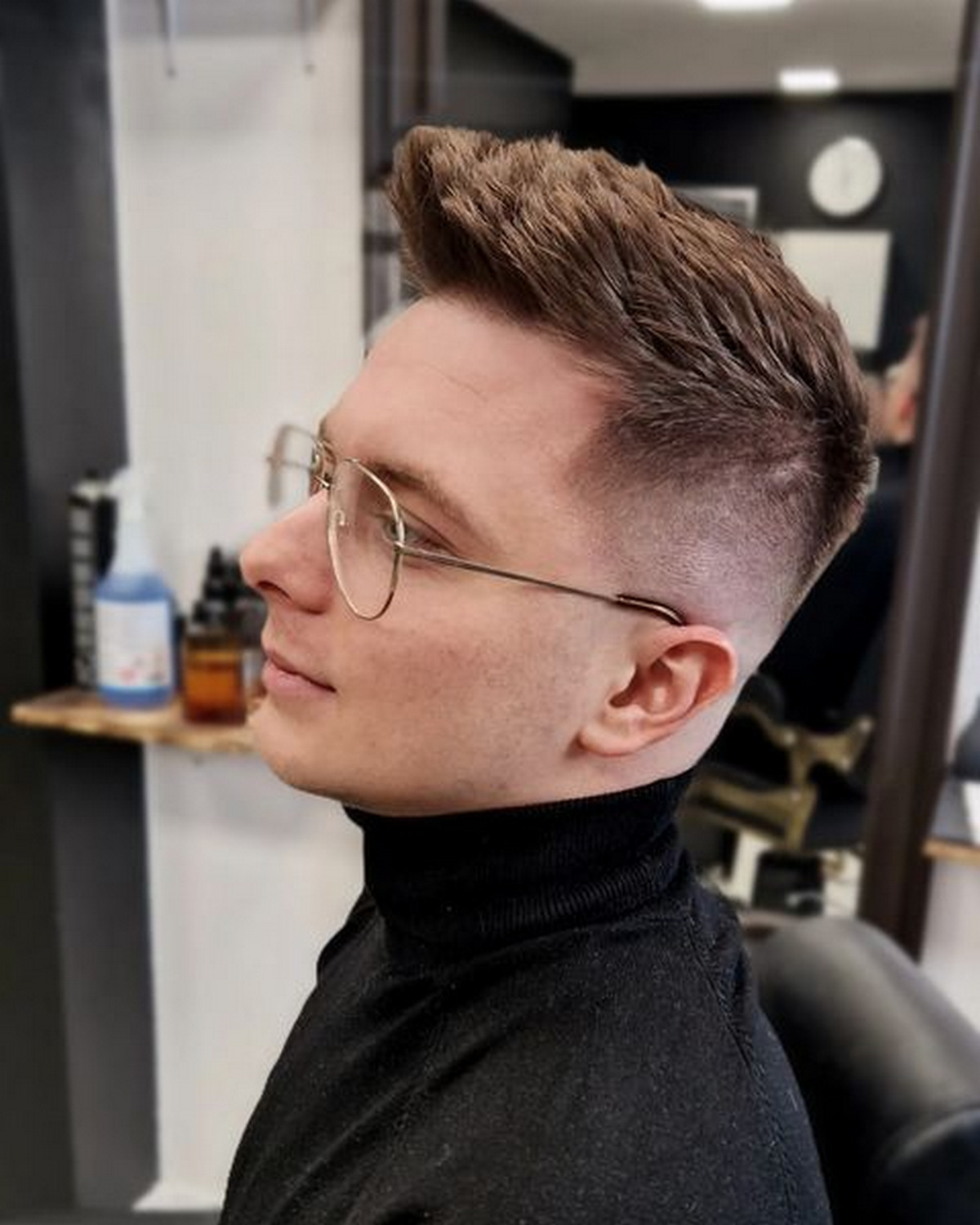 Quiff hairstyle