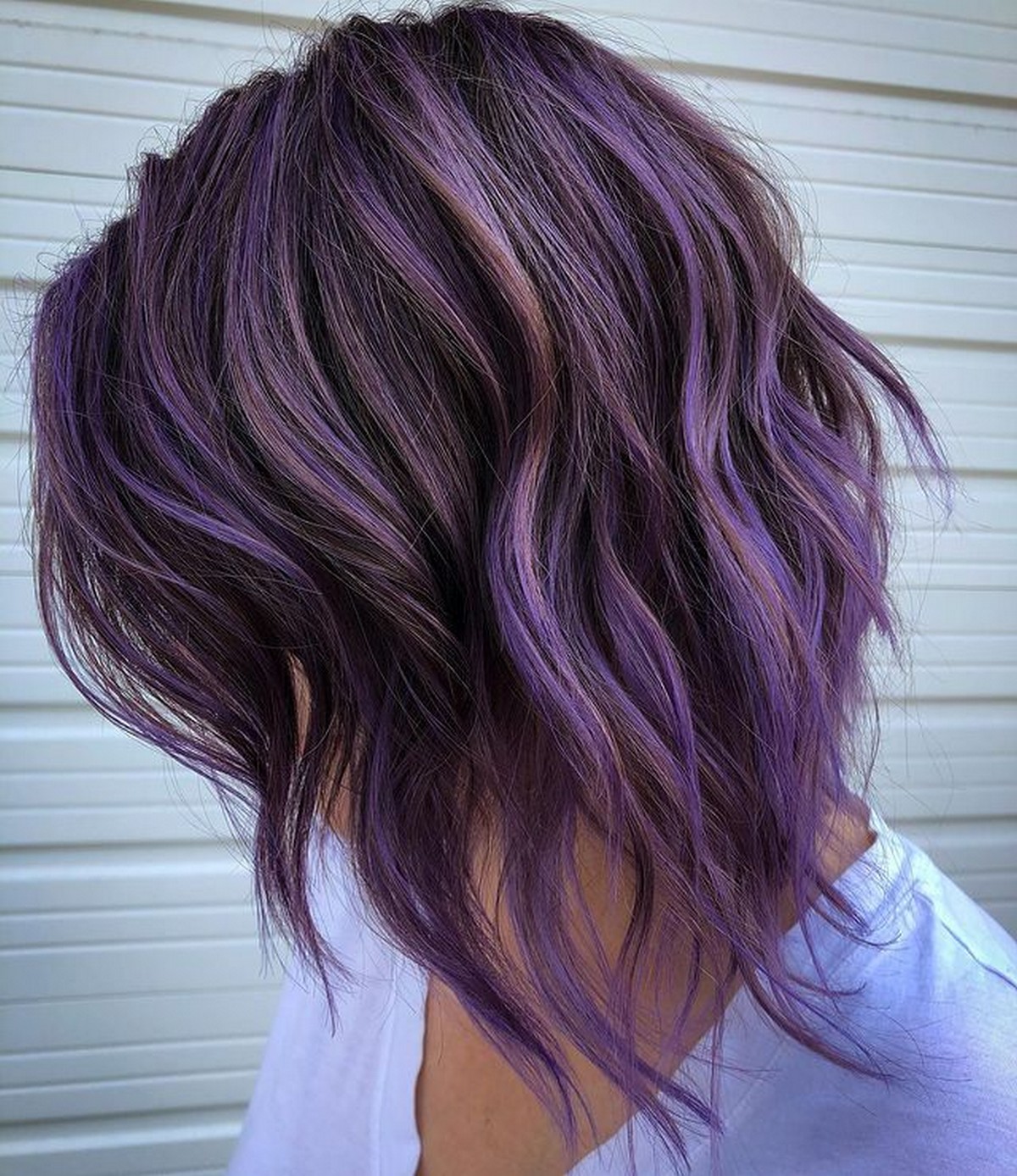 Purple Balayage