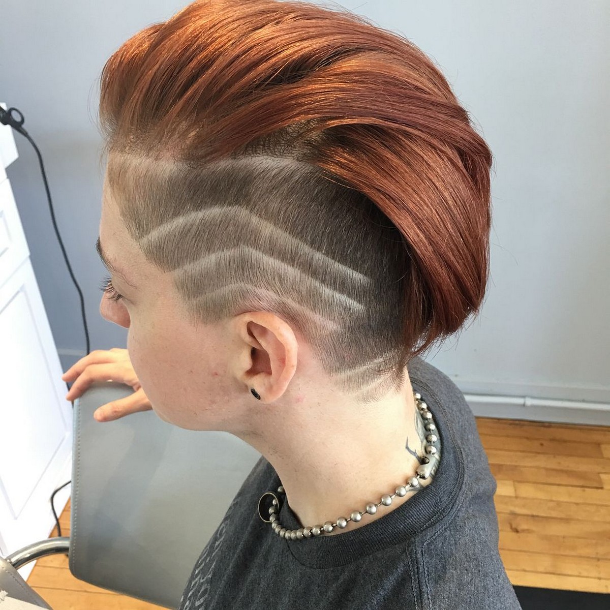 Shaved Line Design