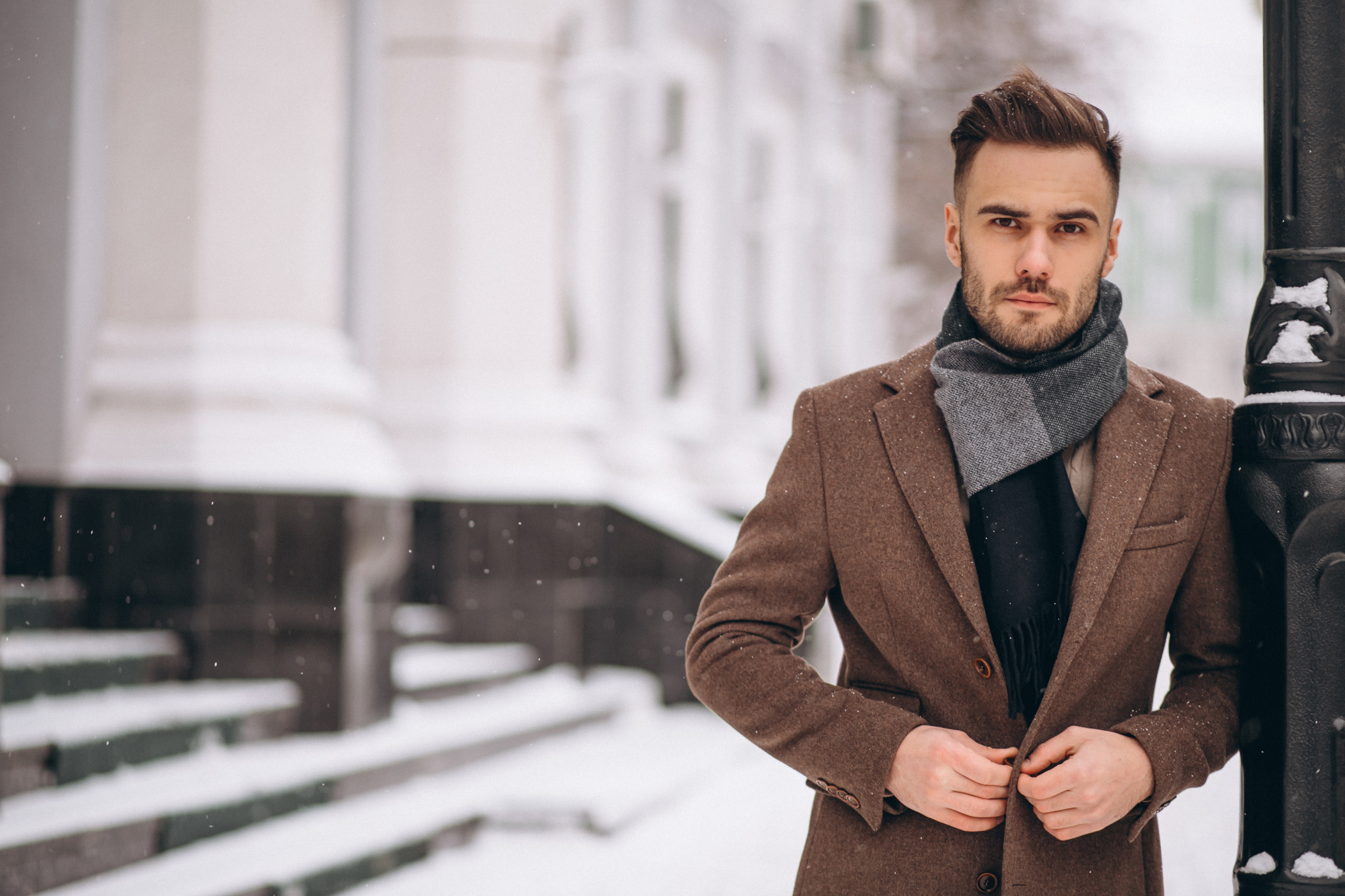 Hard-Parted & Spiked Hairstyles For Men