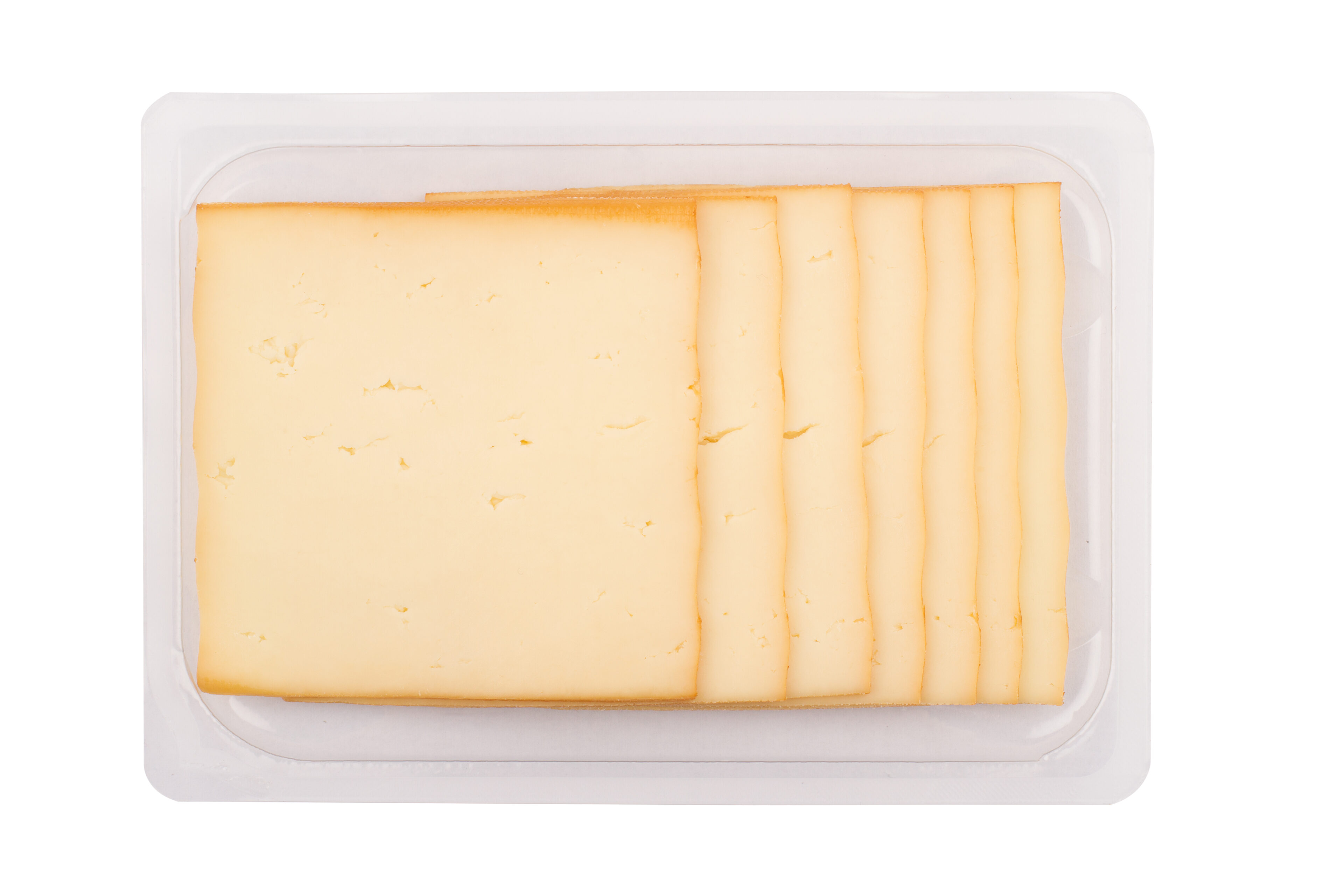 A Package Of Sliced Cheese