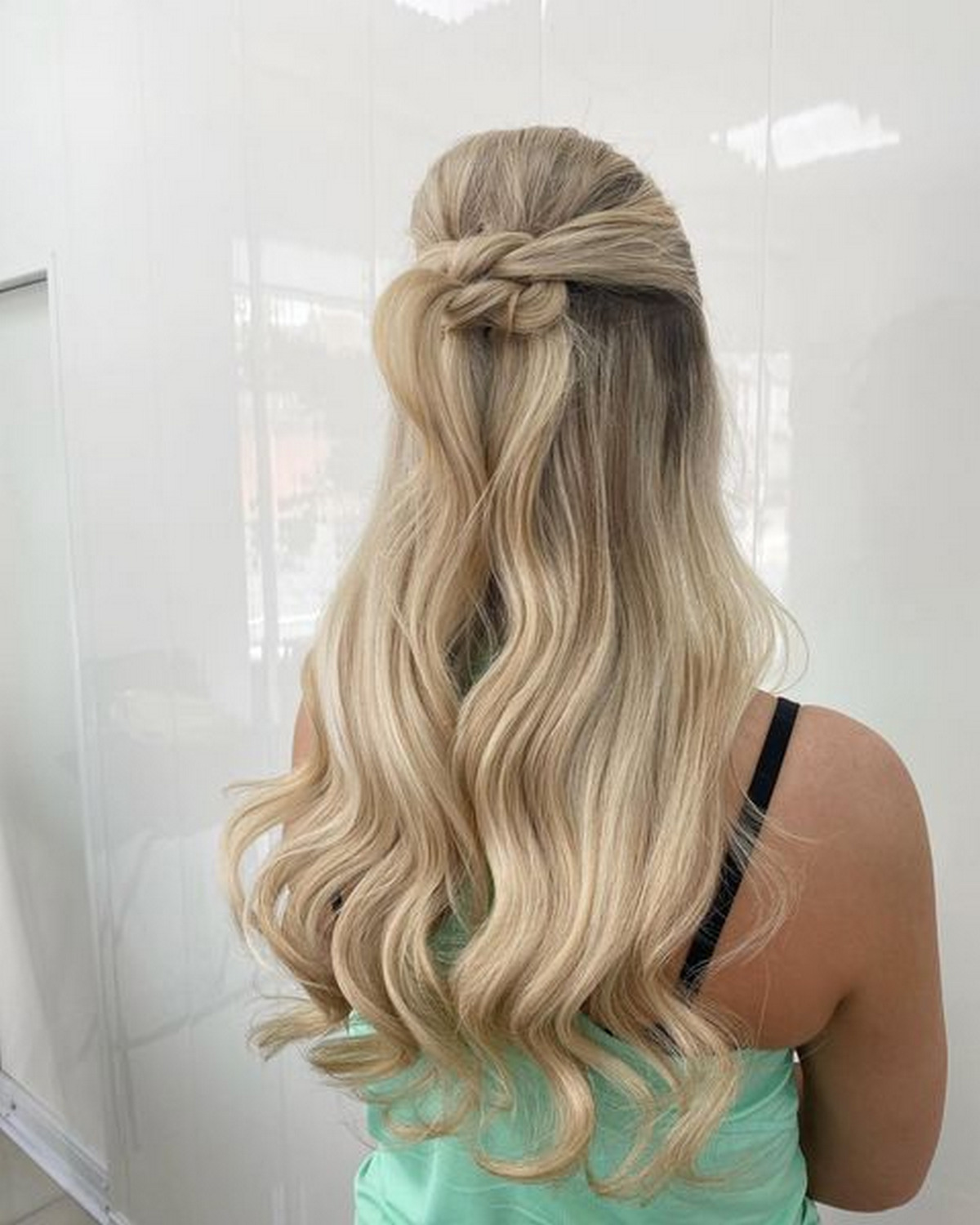 Half Up Knot