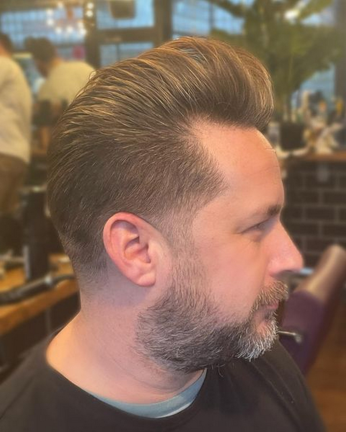 Tapered haircut