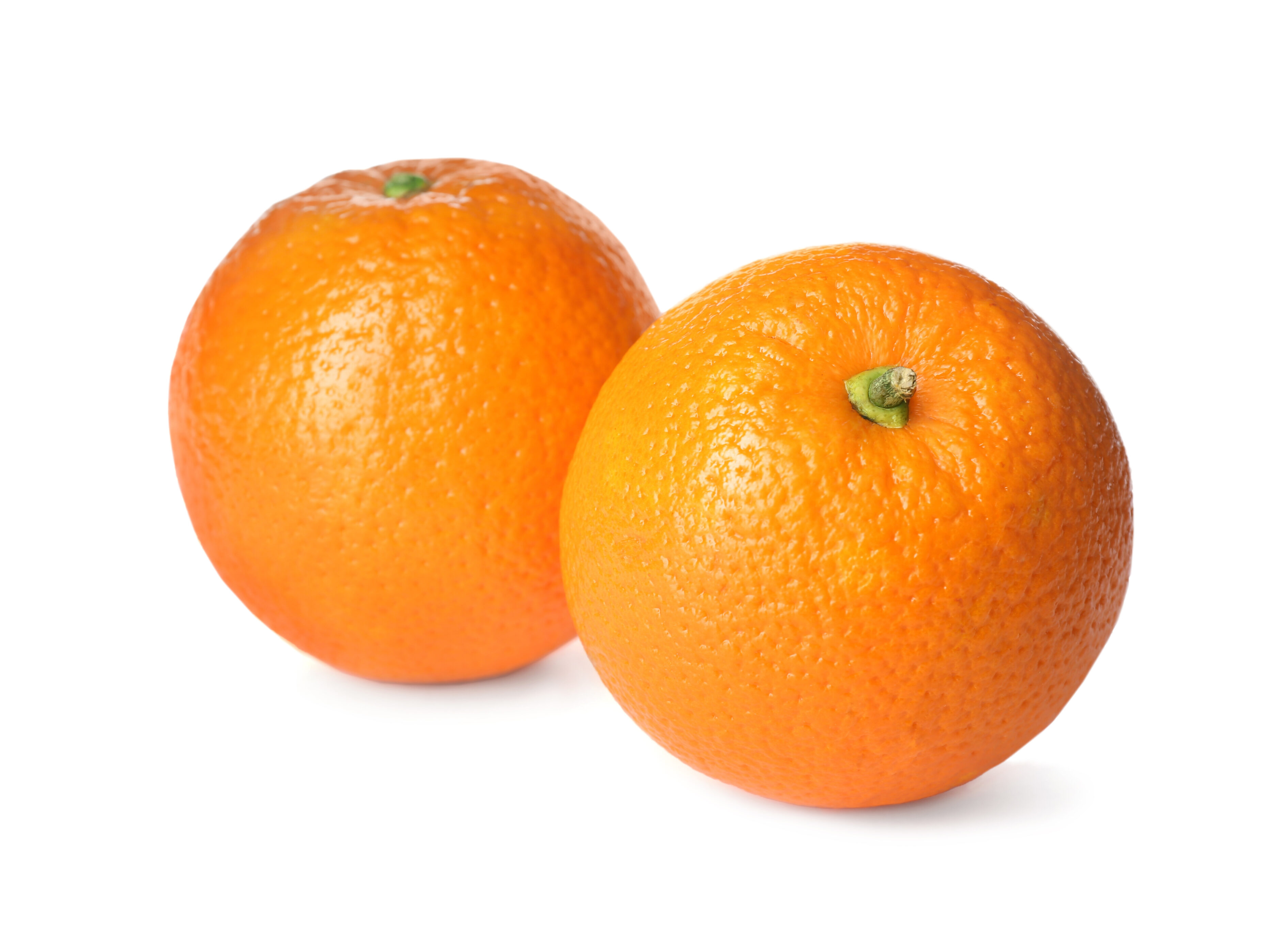 Two Medium Oranges