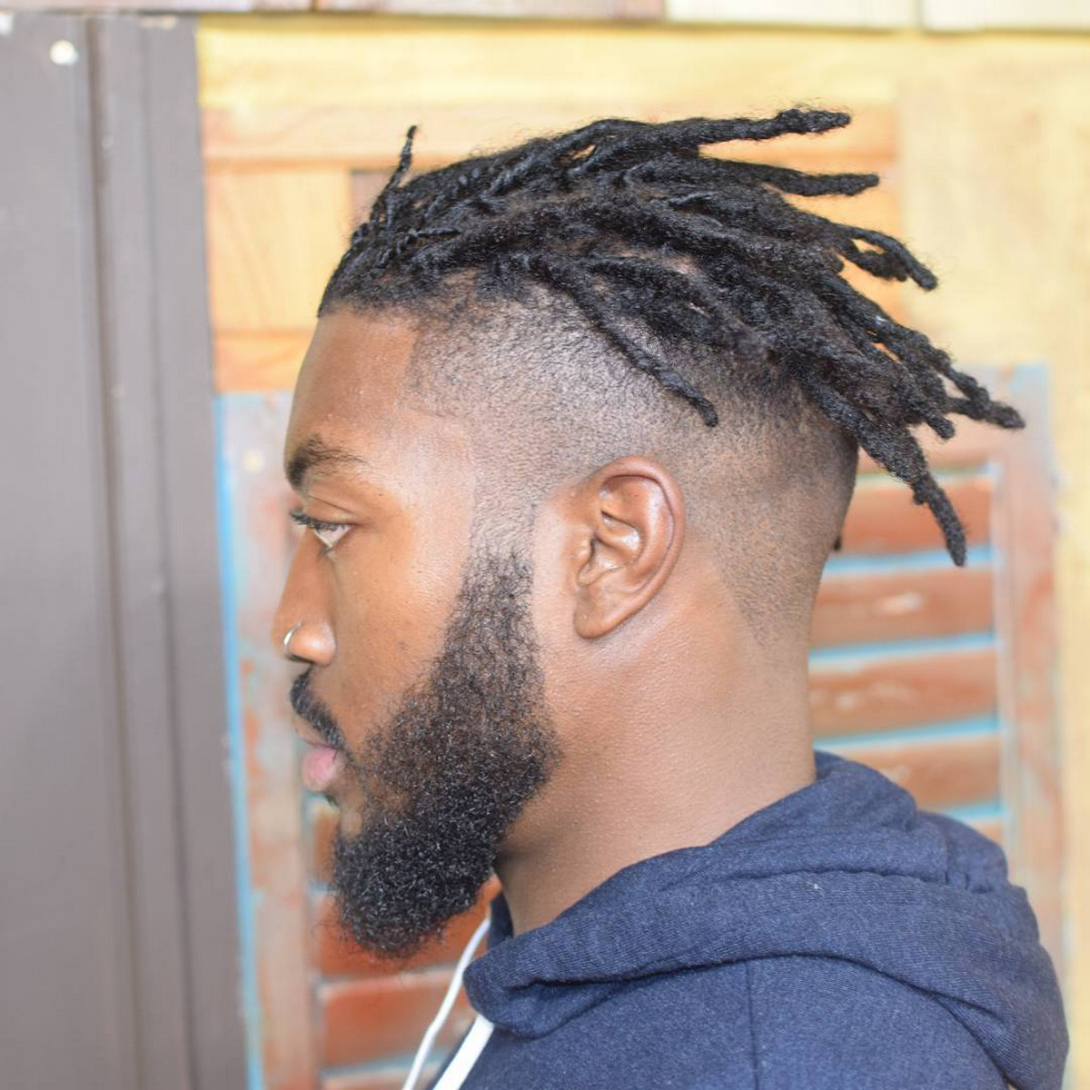 Quirky Undercut for Black Men