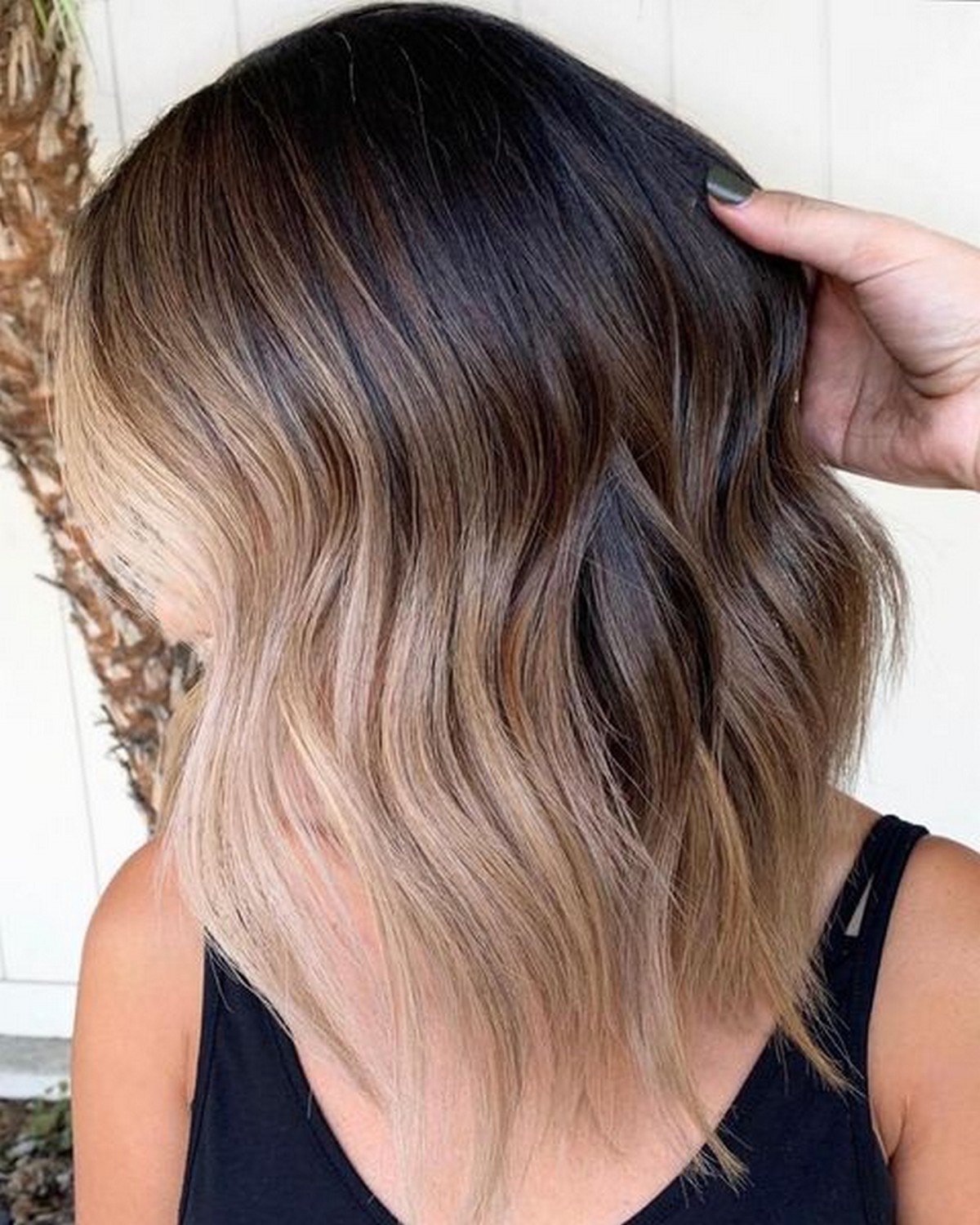 Faded Blonde Balayage Pieces