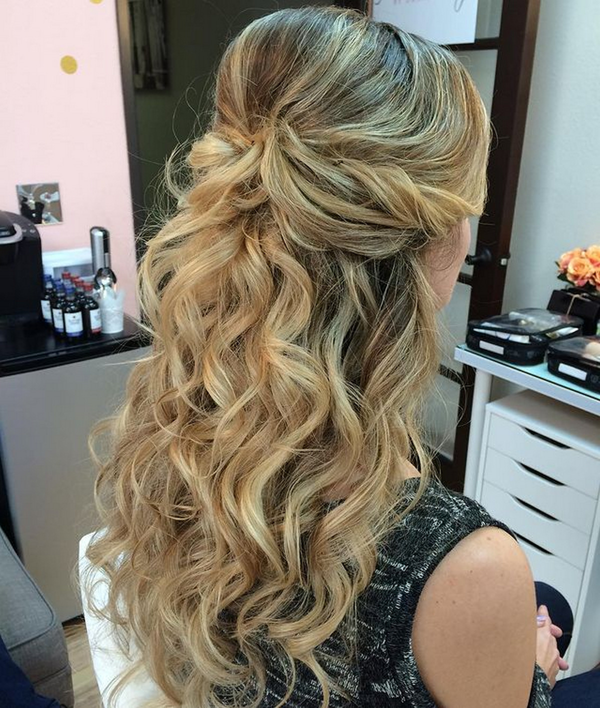 Mermaid-Esque Updo