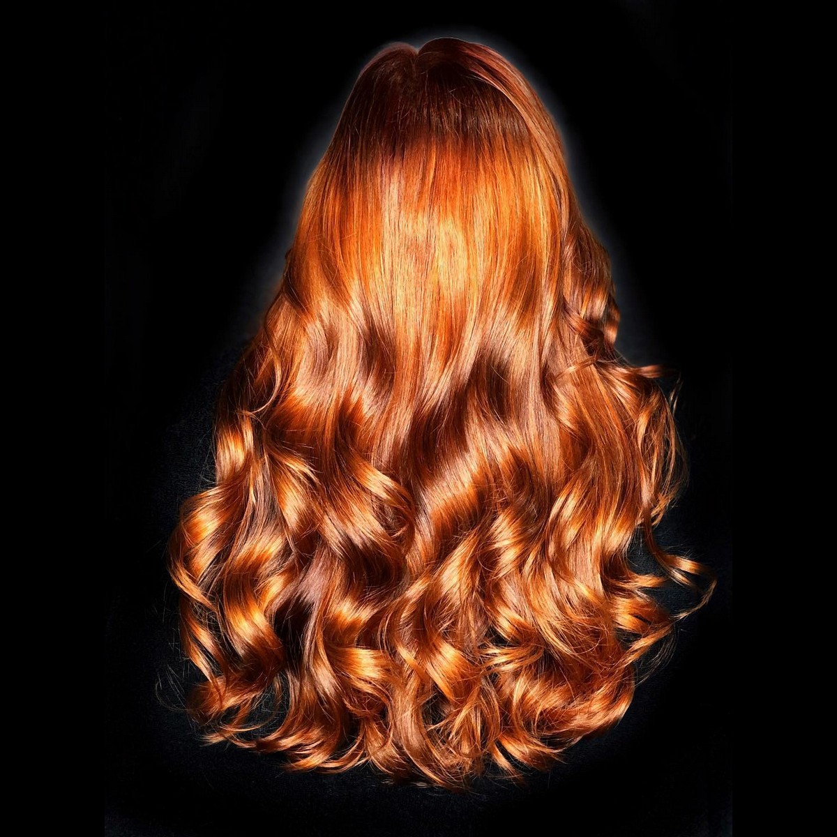Golden Red Hair