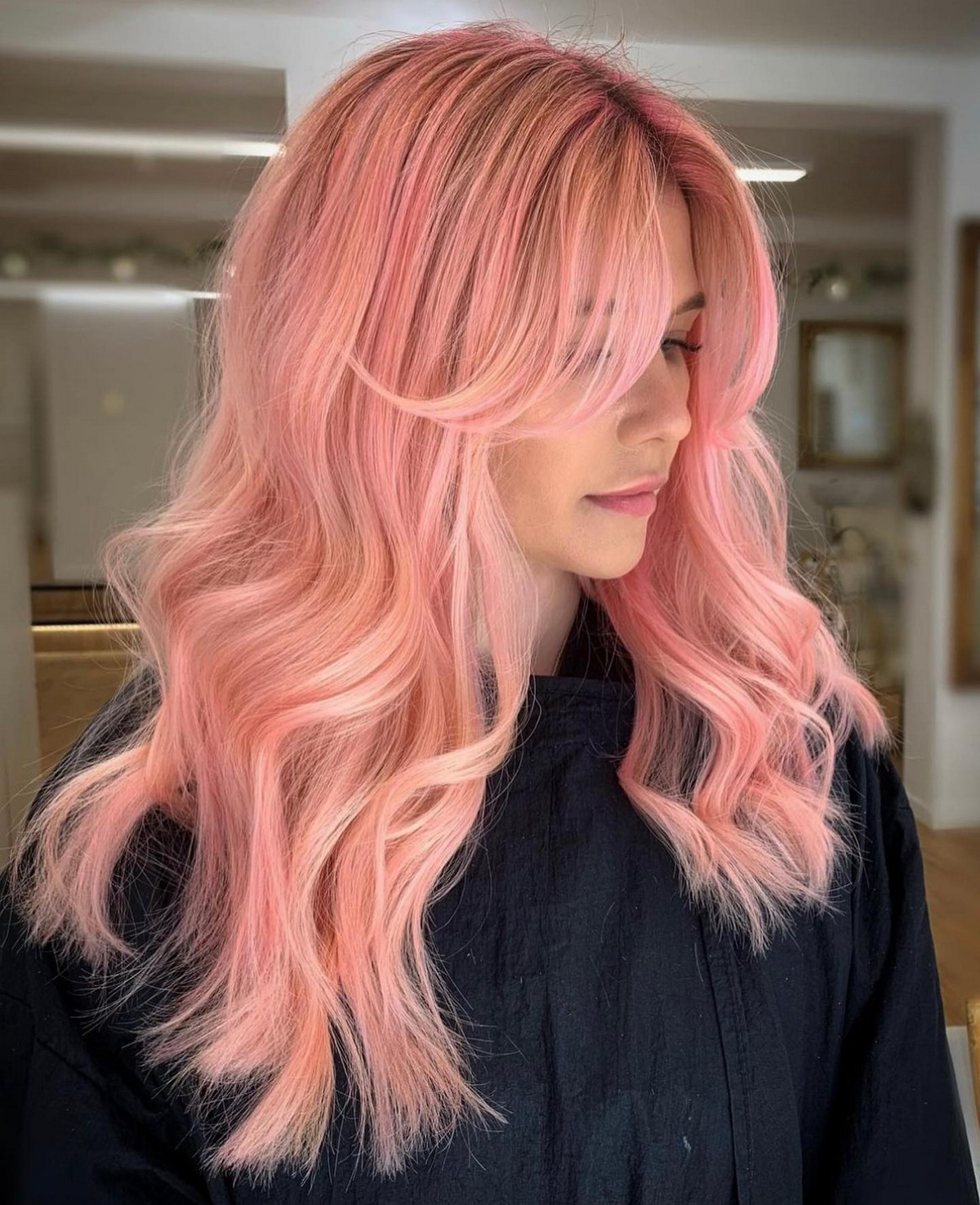 Baby Pink Hair Color