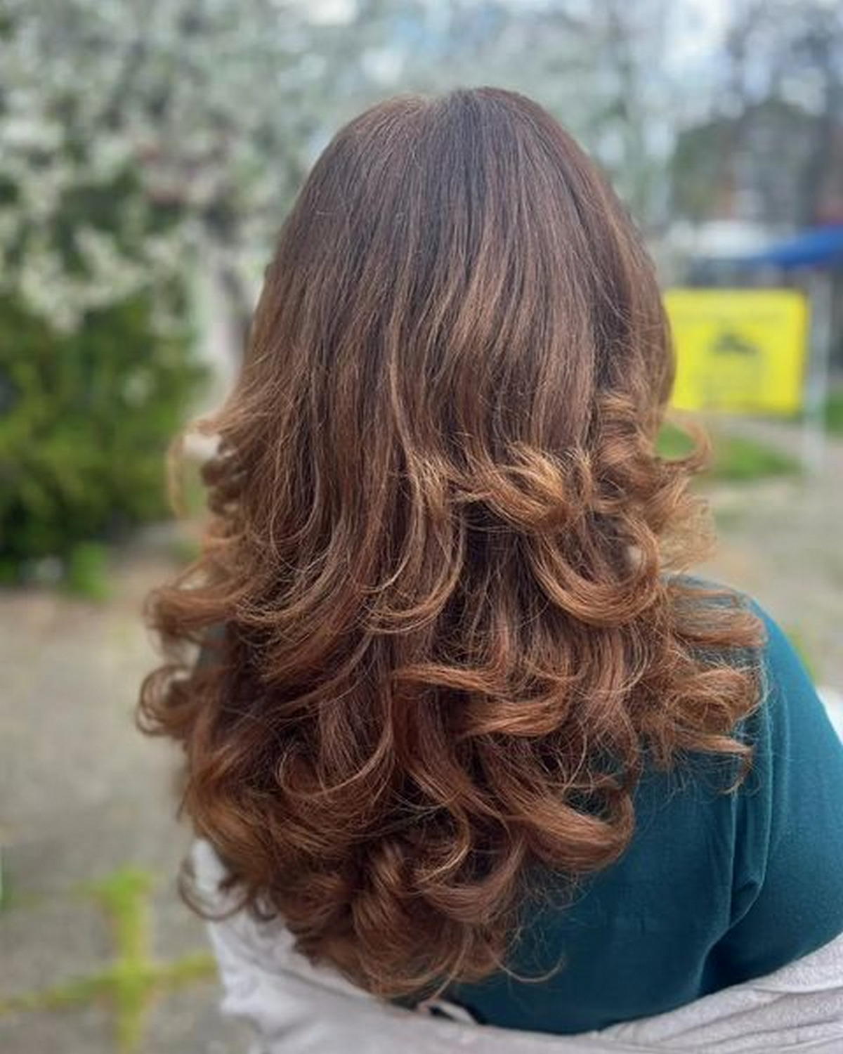Long Layered And Wavy With Light Brown Hair