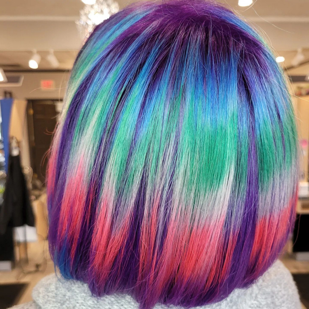 Rainbow Color Bob