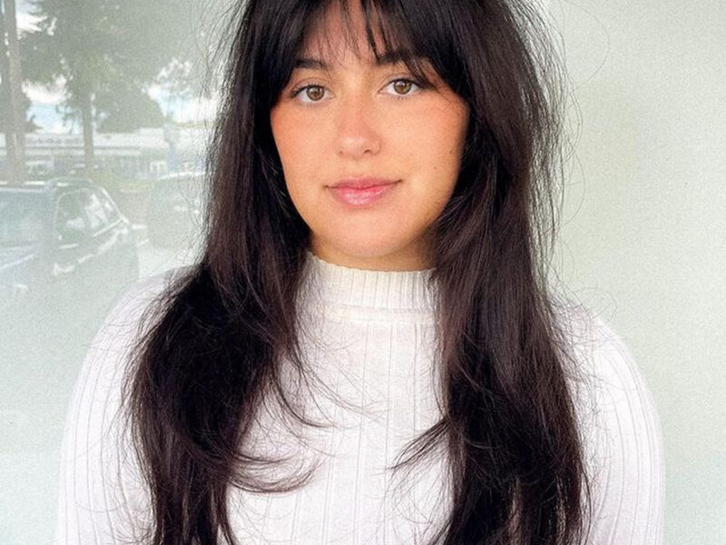 Bangs For Round Faces