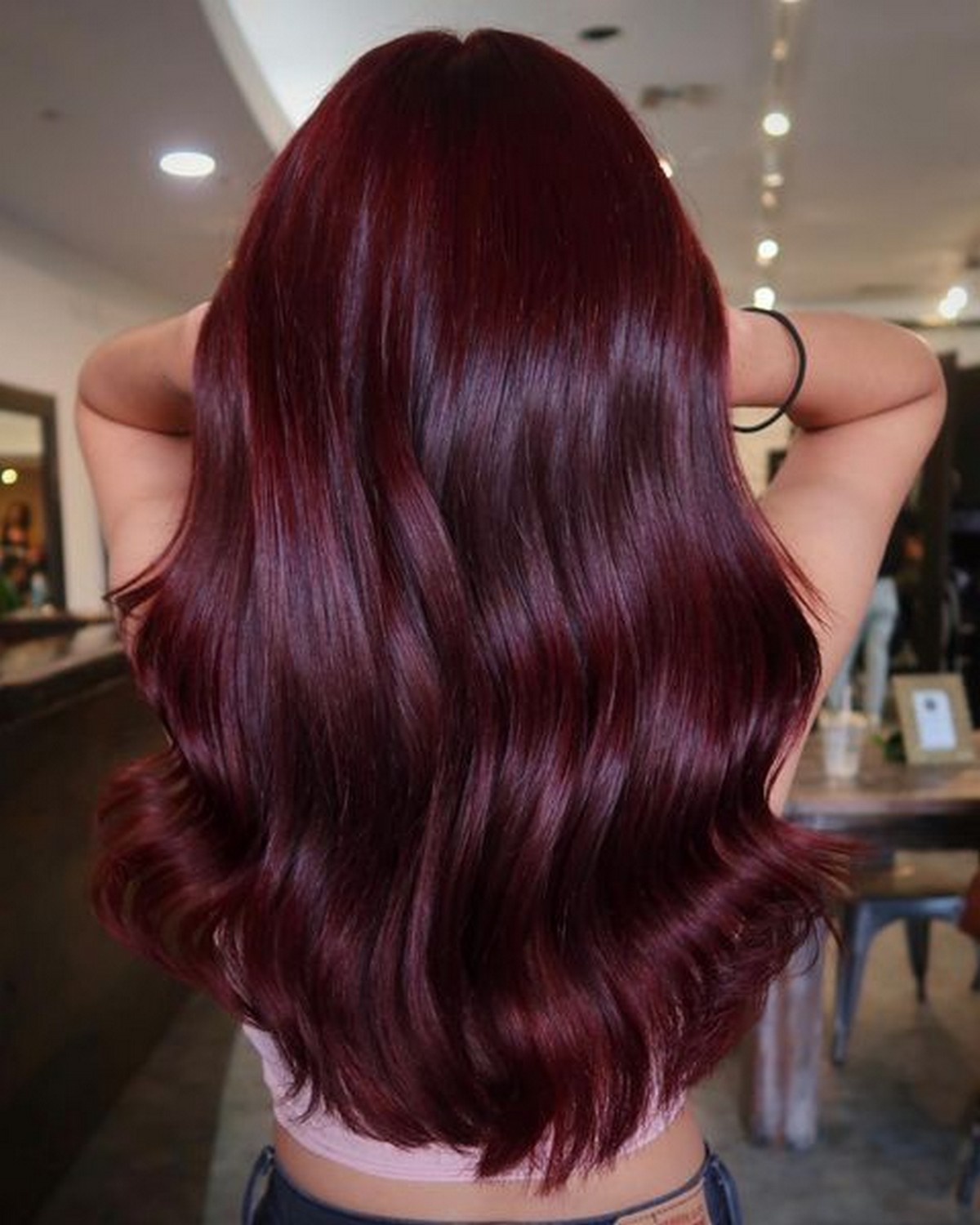Cranberry Red Hair
