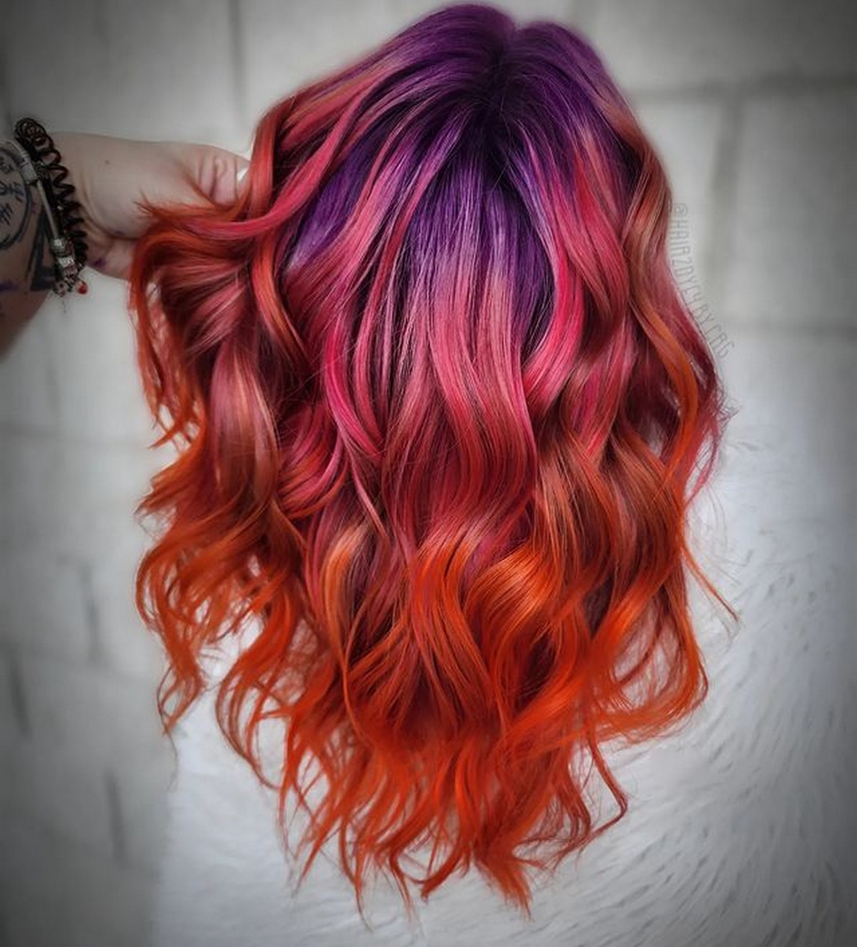 Sunset Galaxy Hair