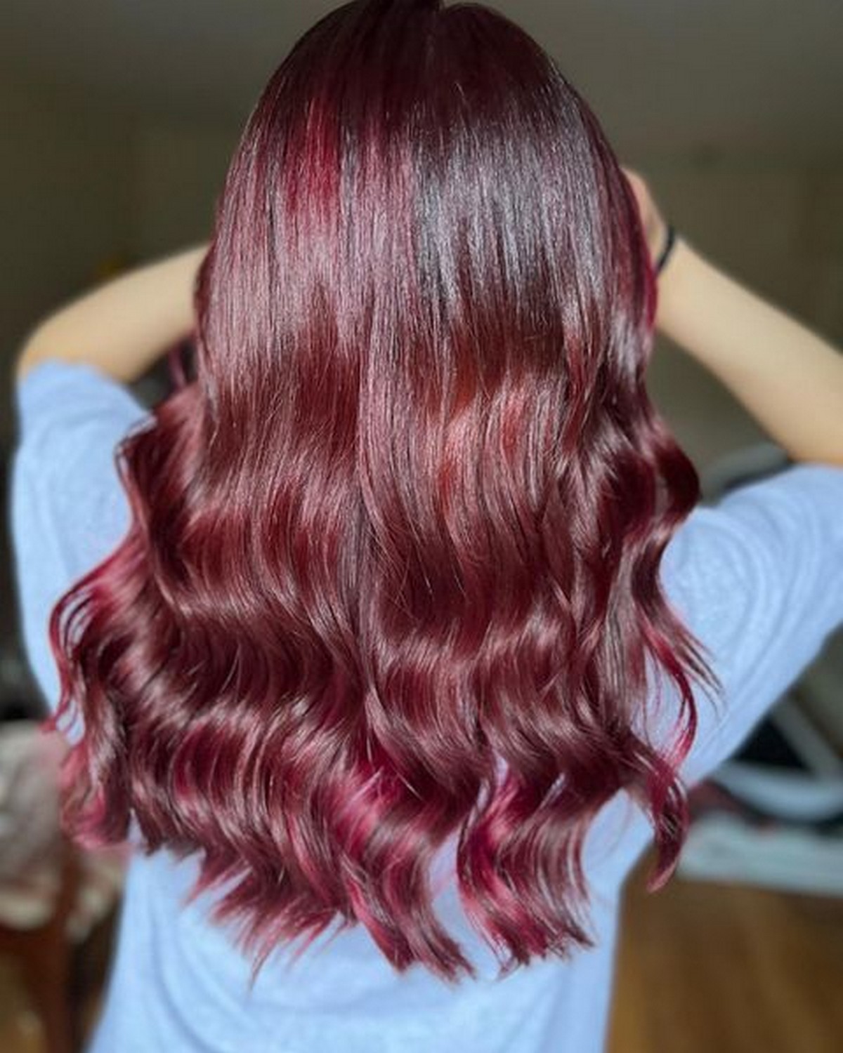 Cherry Red Hair