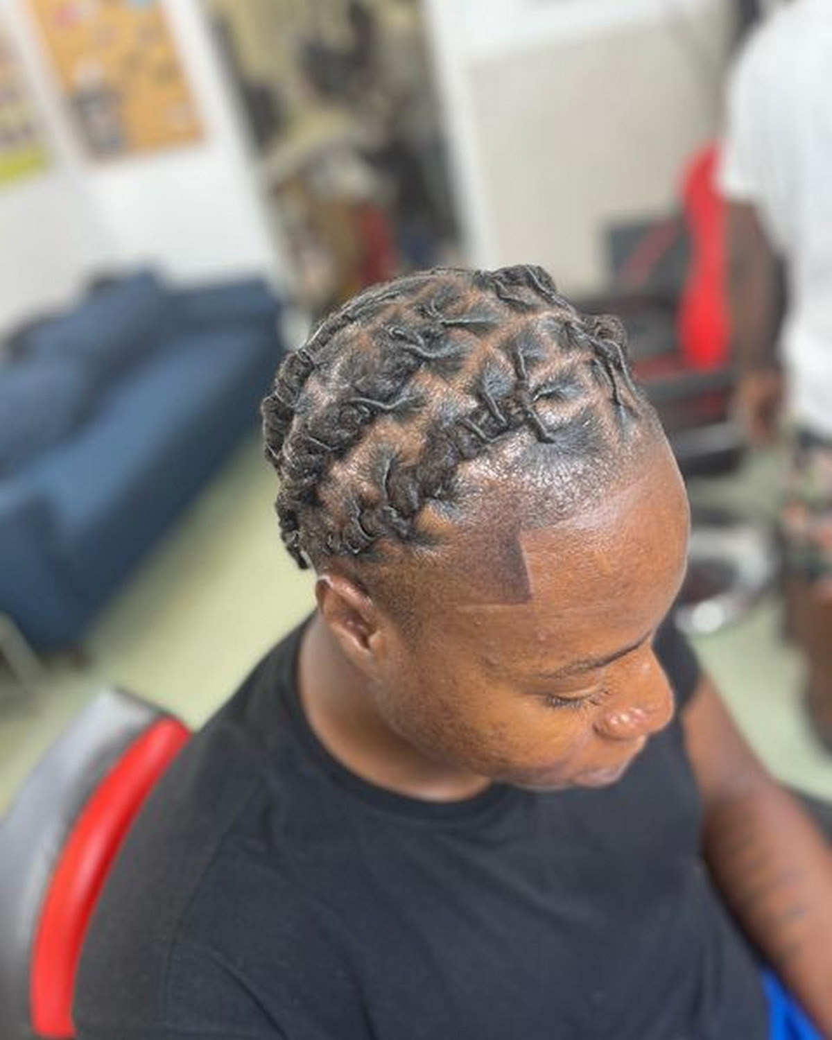 Halo Cornrow Braid