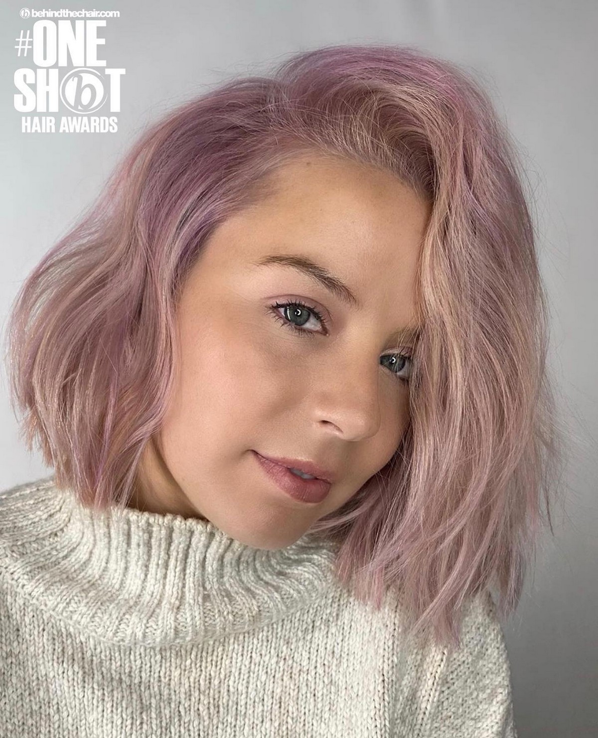 Mauve Pink Hair Color