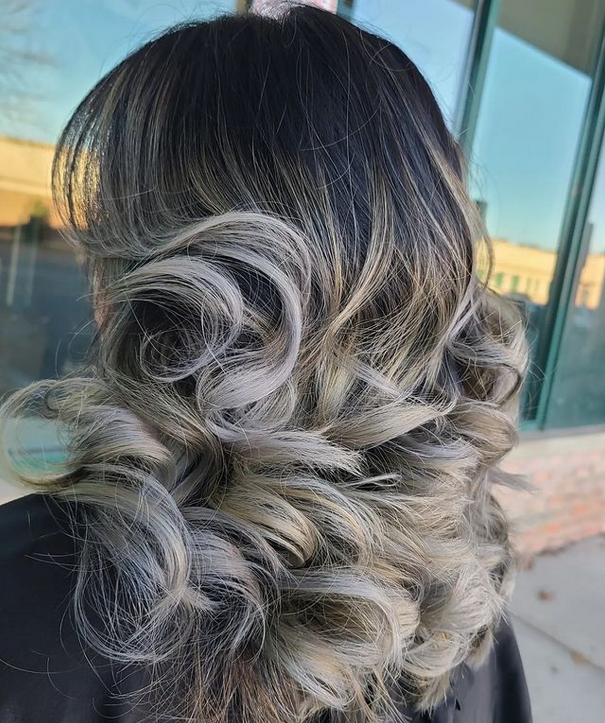 Dark-To-Light Gray Ombre