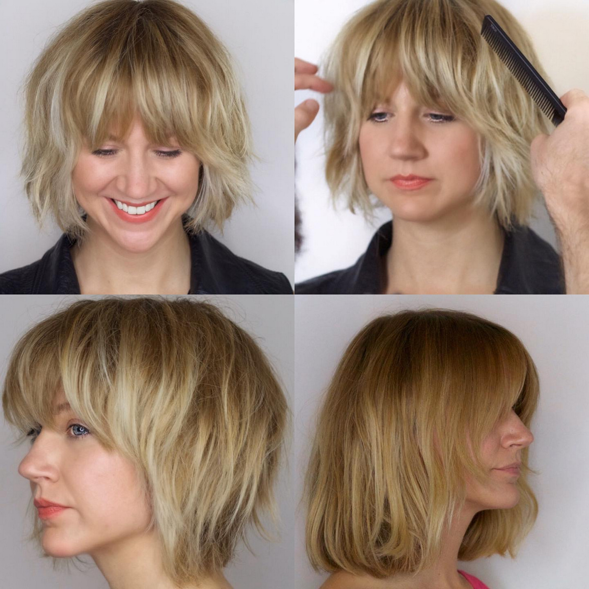 Messy Razored Pixie Bob