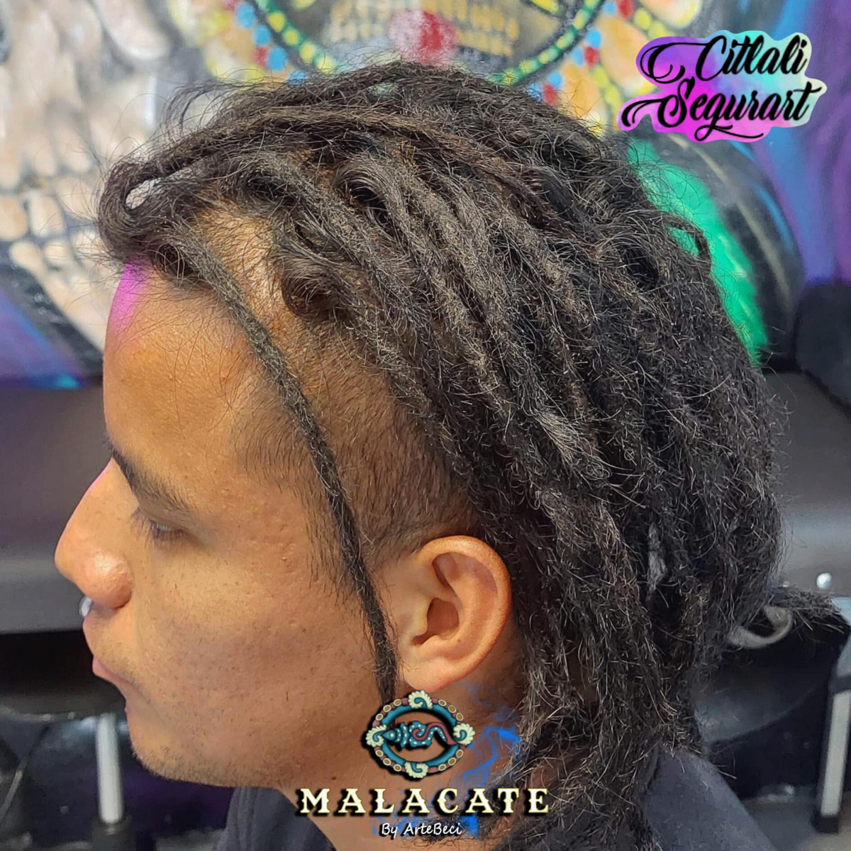 Bold Mohawk With Dreads