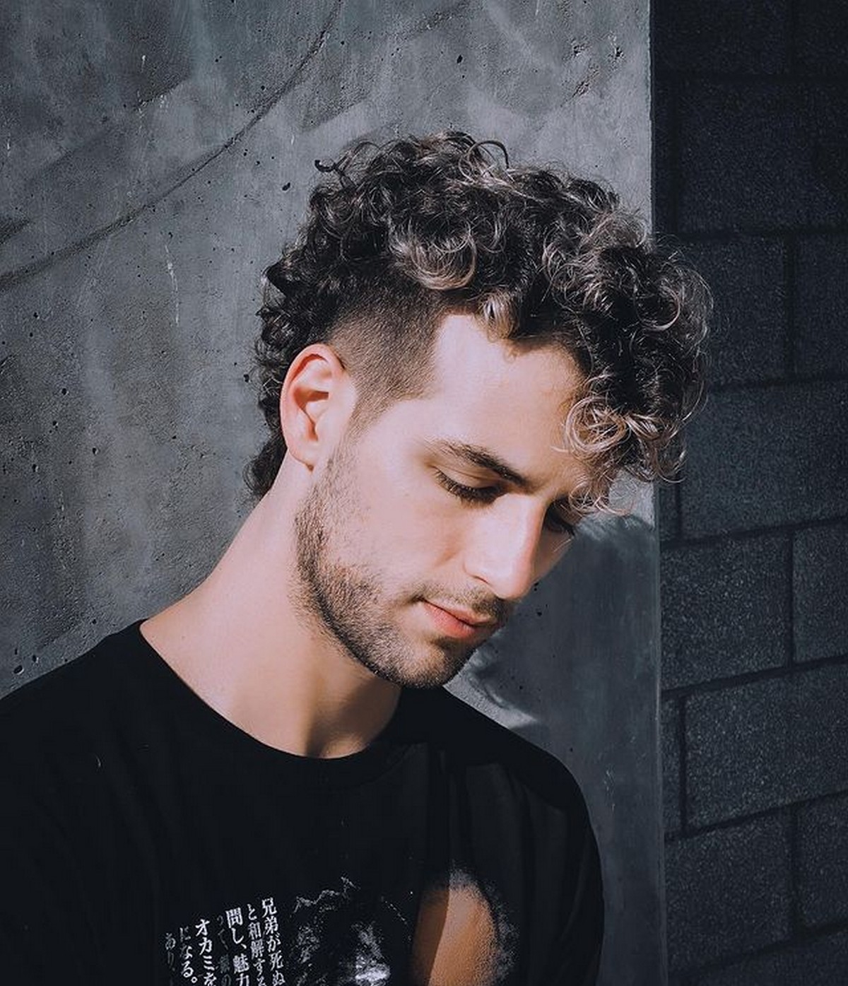 Curly Faux Hawk