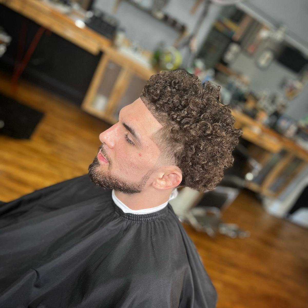 35 Trendy Men's Curly Taper Fades Ideas to Try Now - Hood MWR