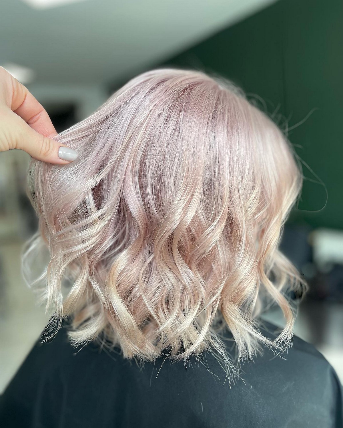Soft Pink Hair