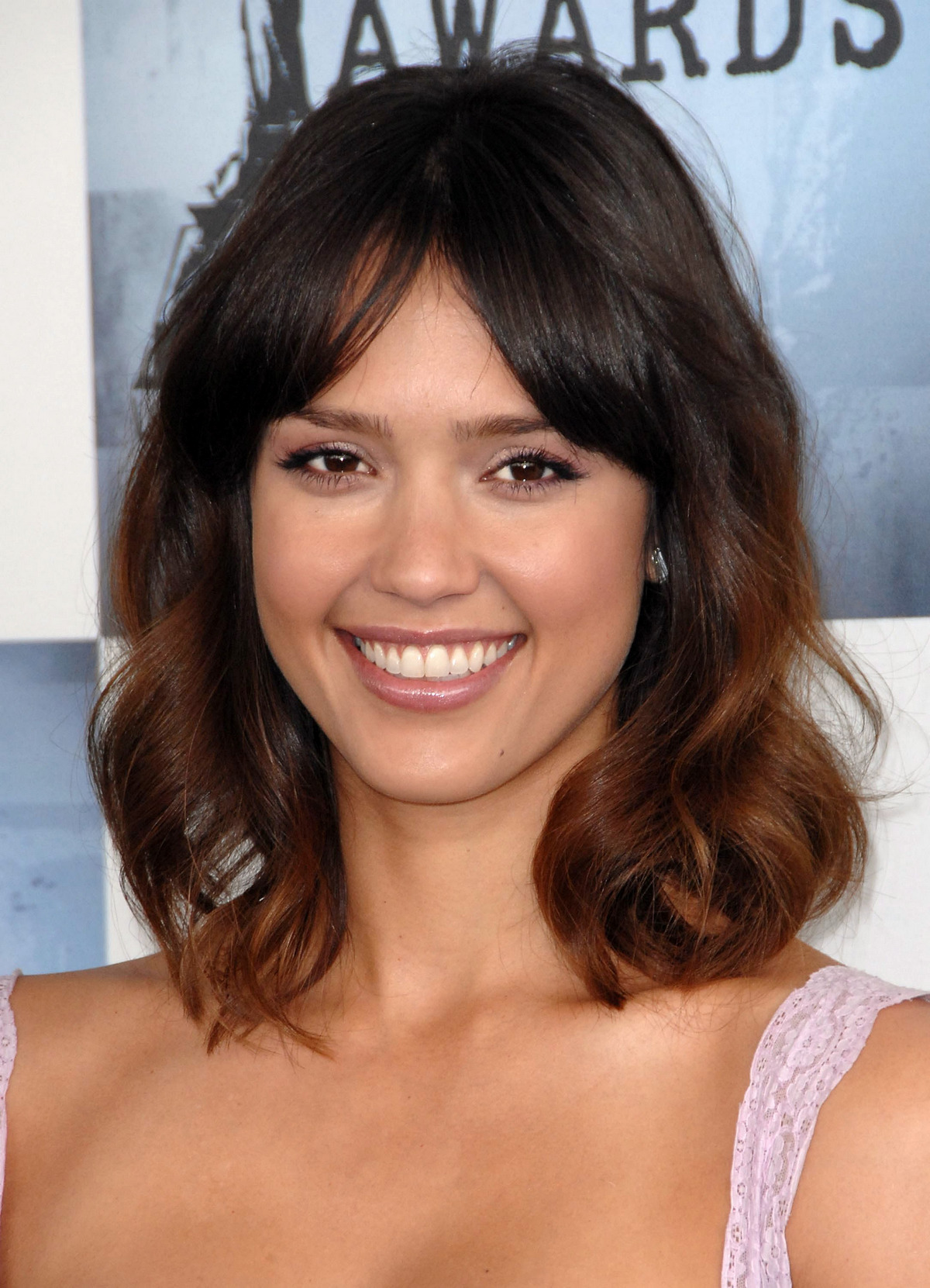 Wavy With Bangs