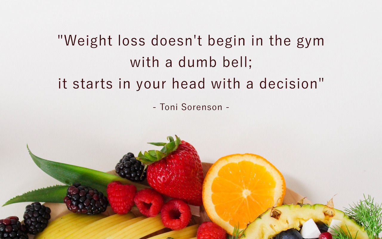 Weight Loss Quotes - Toni Sorenson