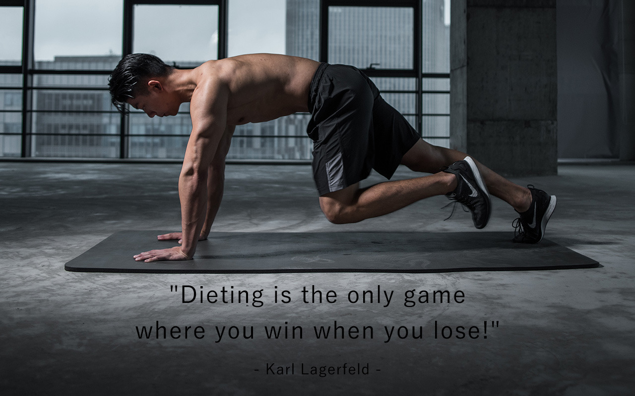 Weight Loss Quotes - Karl Lagerfeld