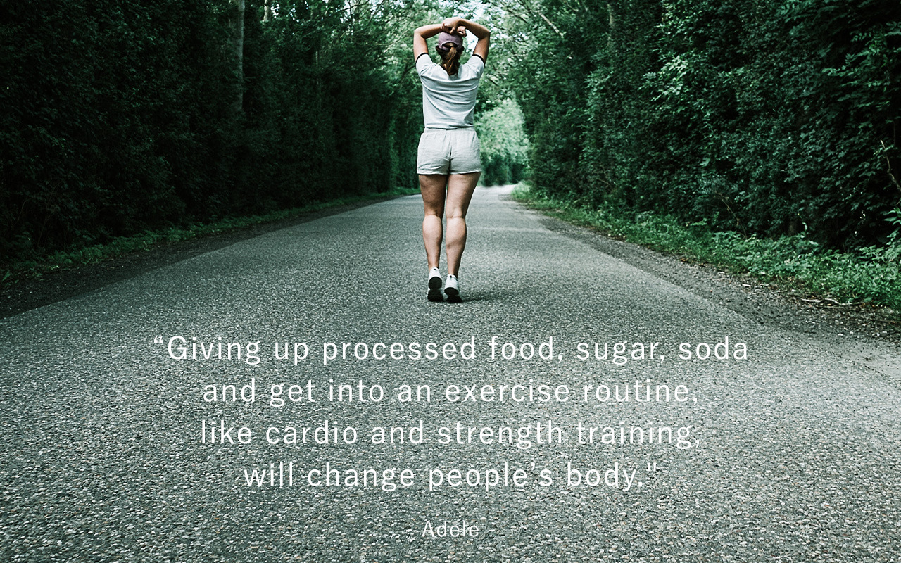 Weight Loss Quotes - Adele