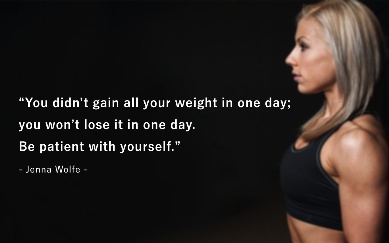 Weight Loss Quotes -  Jenna Wolfe