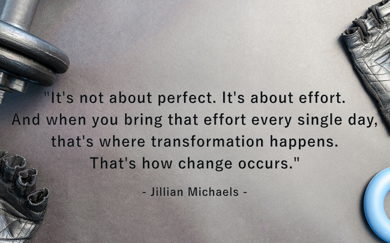 Weight Loss Quotes - Jillian Michaels