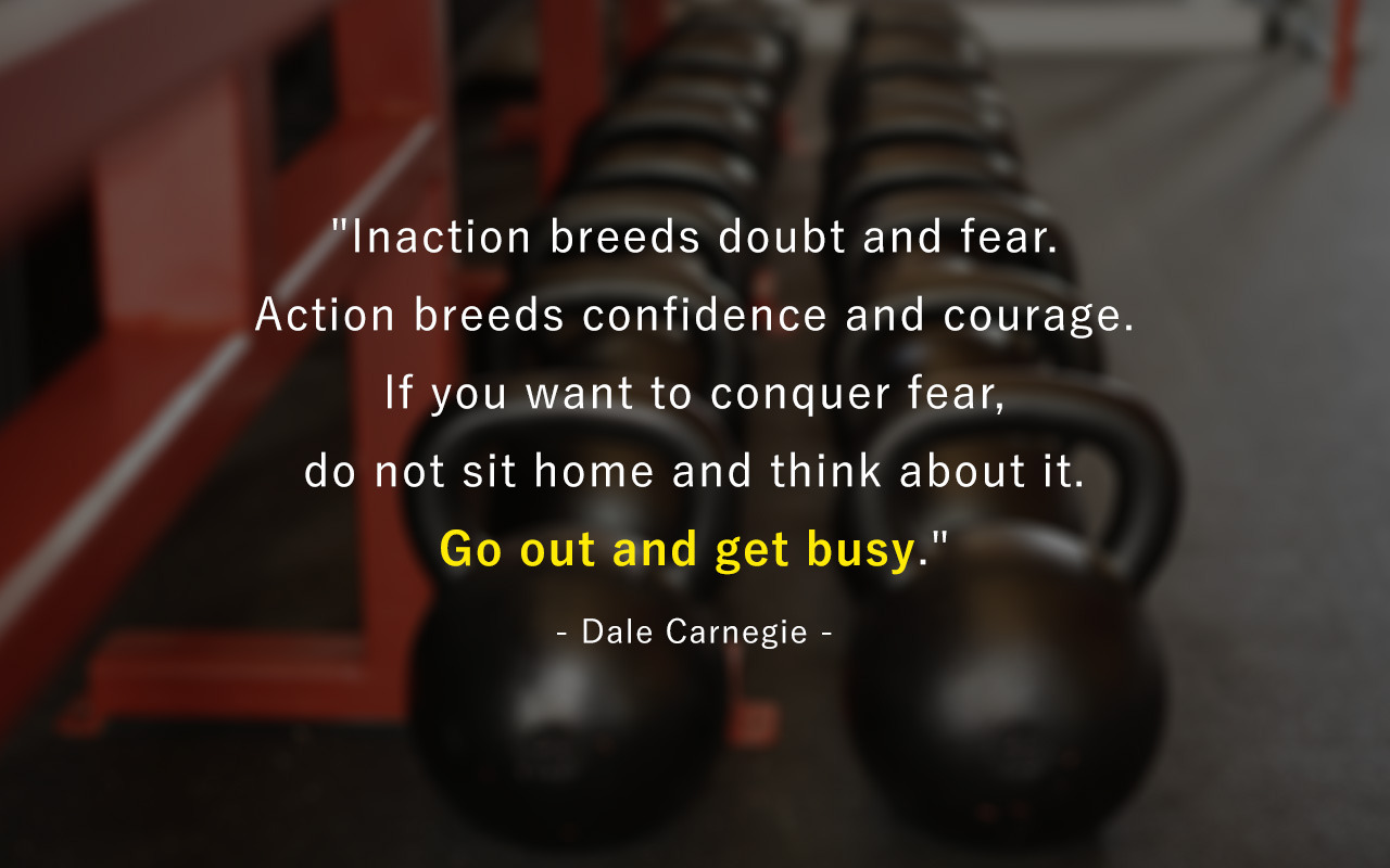 Weight Loss Quotes - Dale Carnegie