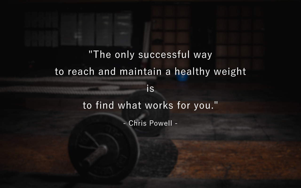 Weight Loss Quotes - Chris Powell