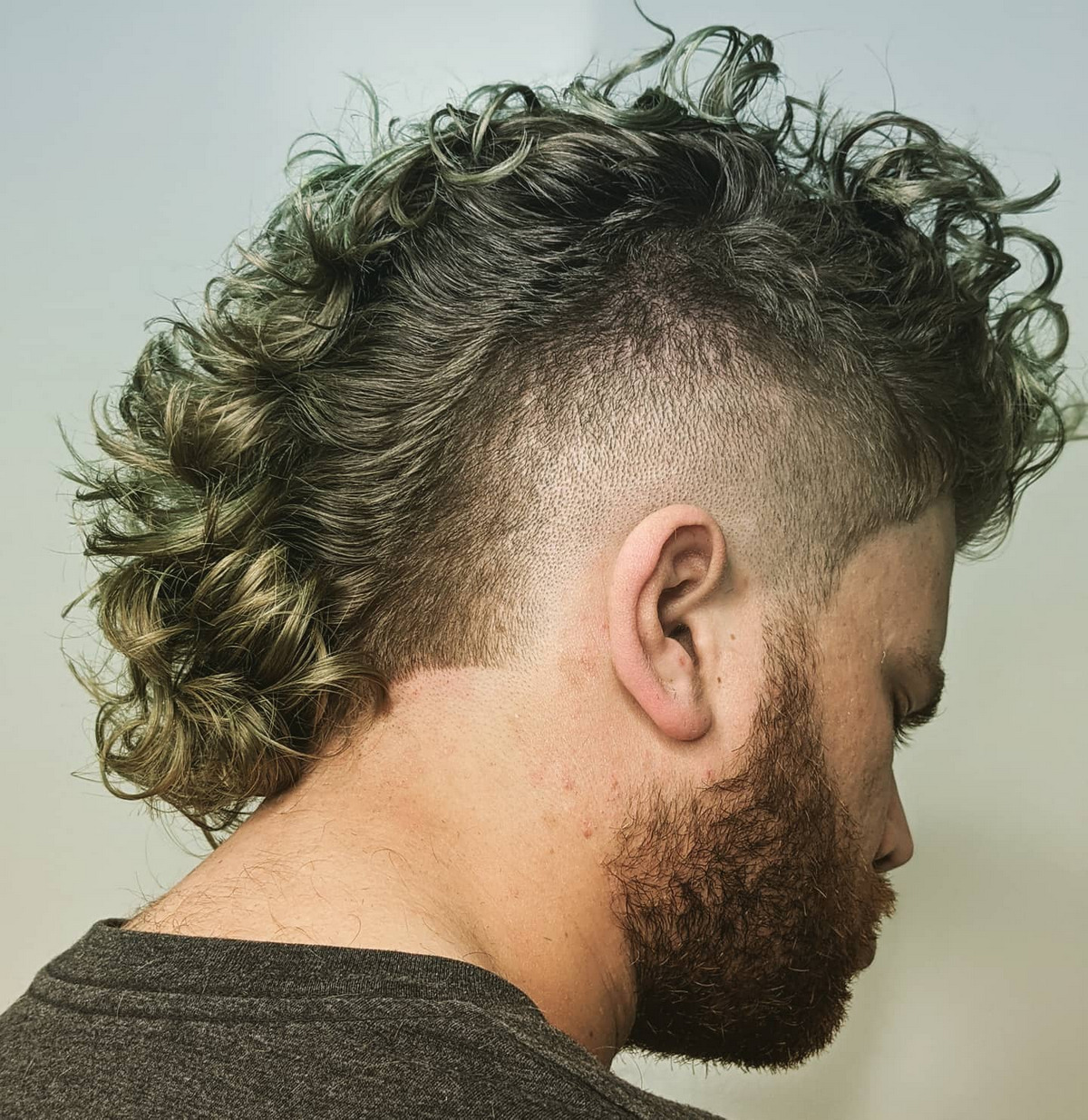 Curly Wavy Mohawk