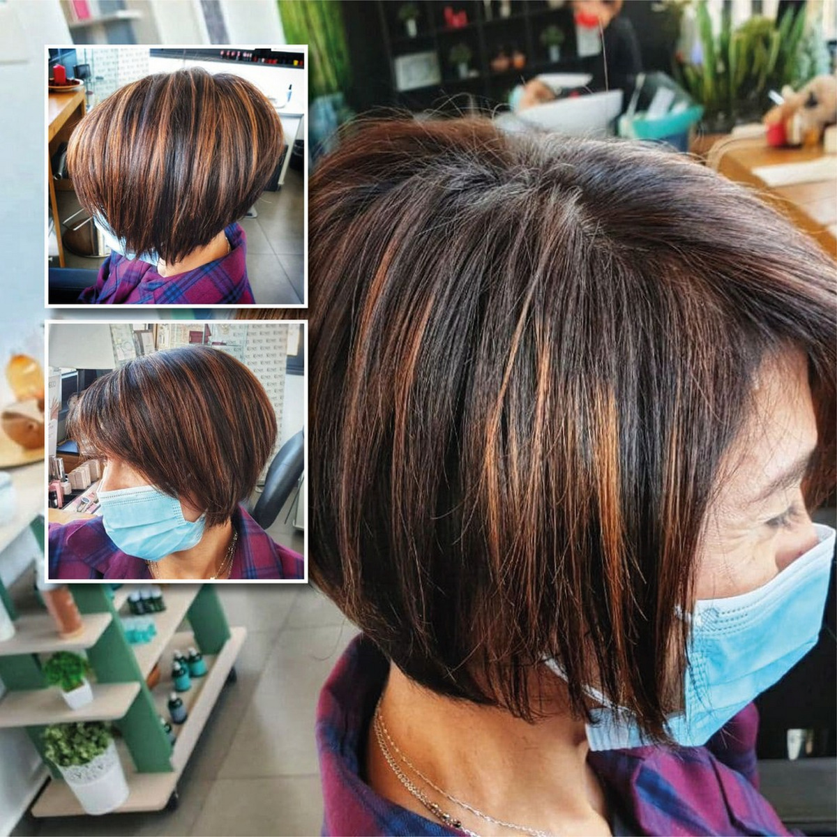 Shaggy Inverted Bob