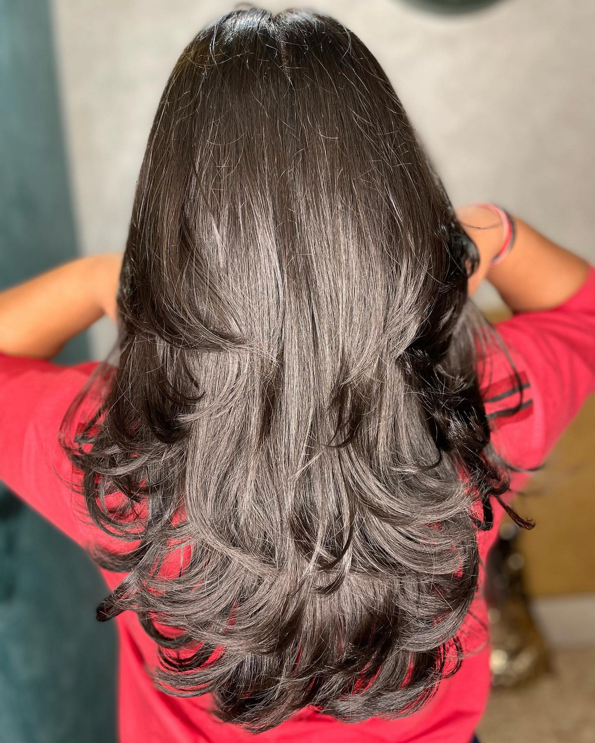 Long-feathered Hair