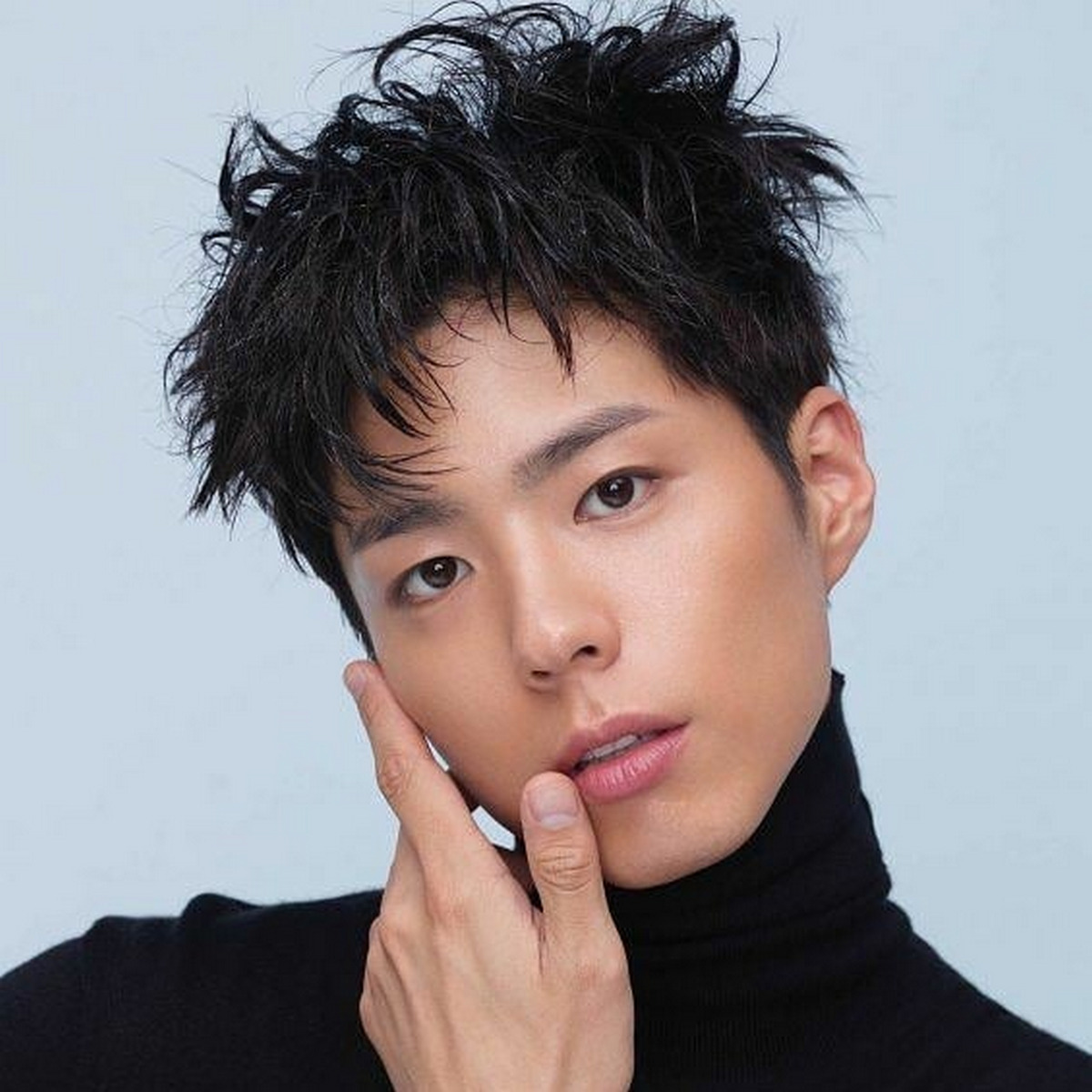 Messy Medium Asian Hairstyles Men