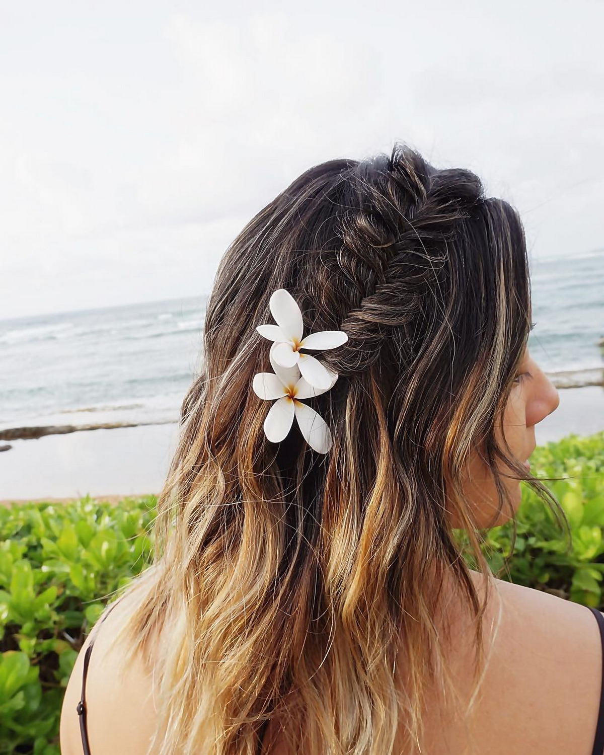 Braid With Flower