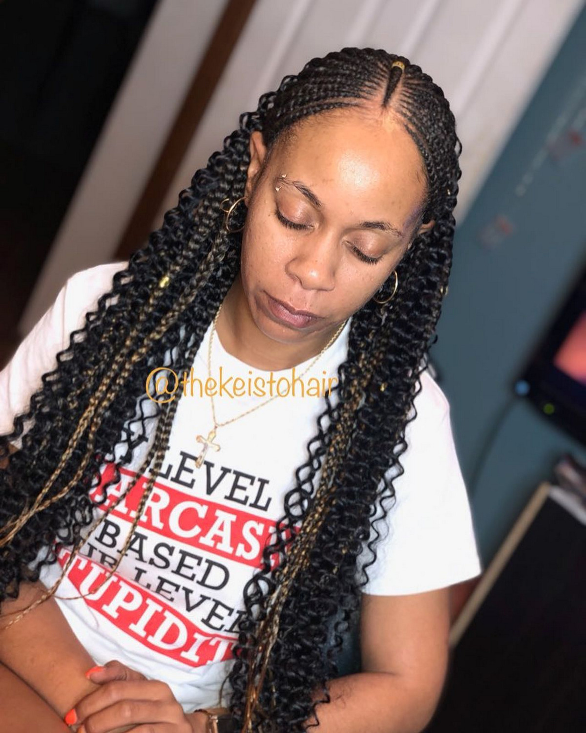 Large Goddess Tribal Braids