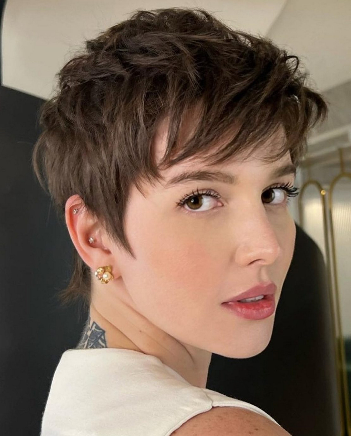 Layered Pixie Cut