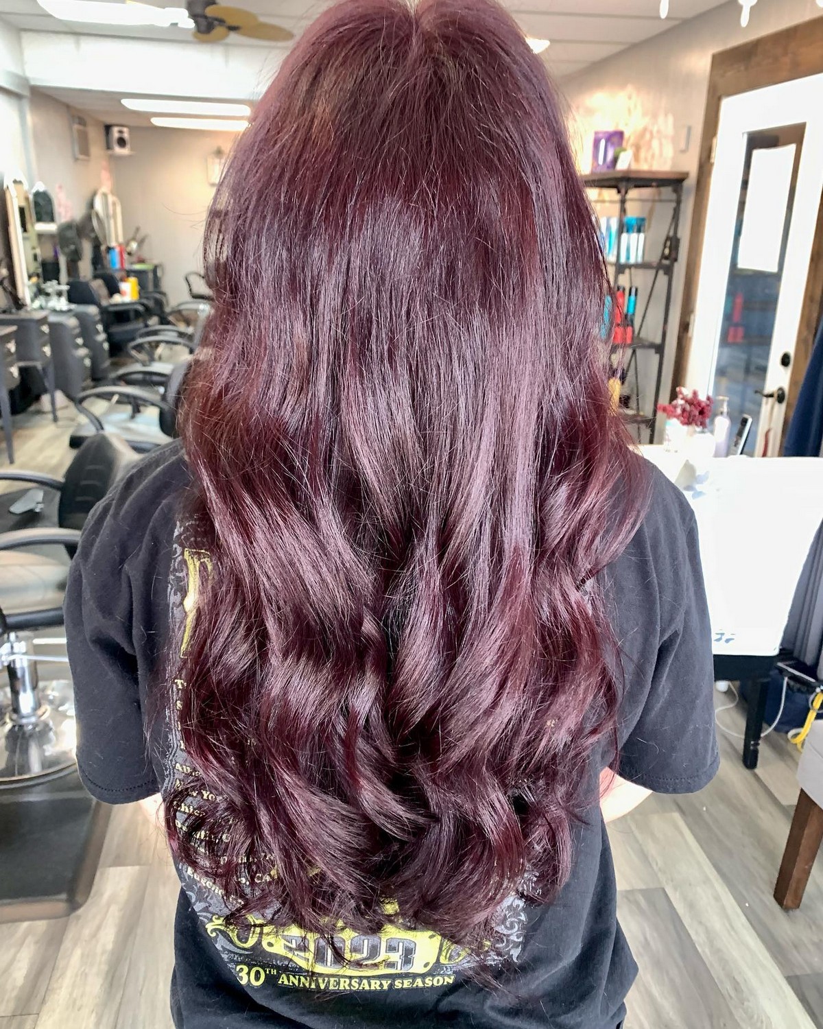 Plum Red Hair