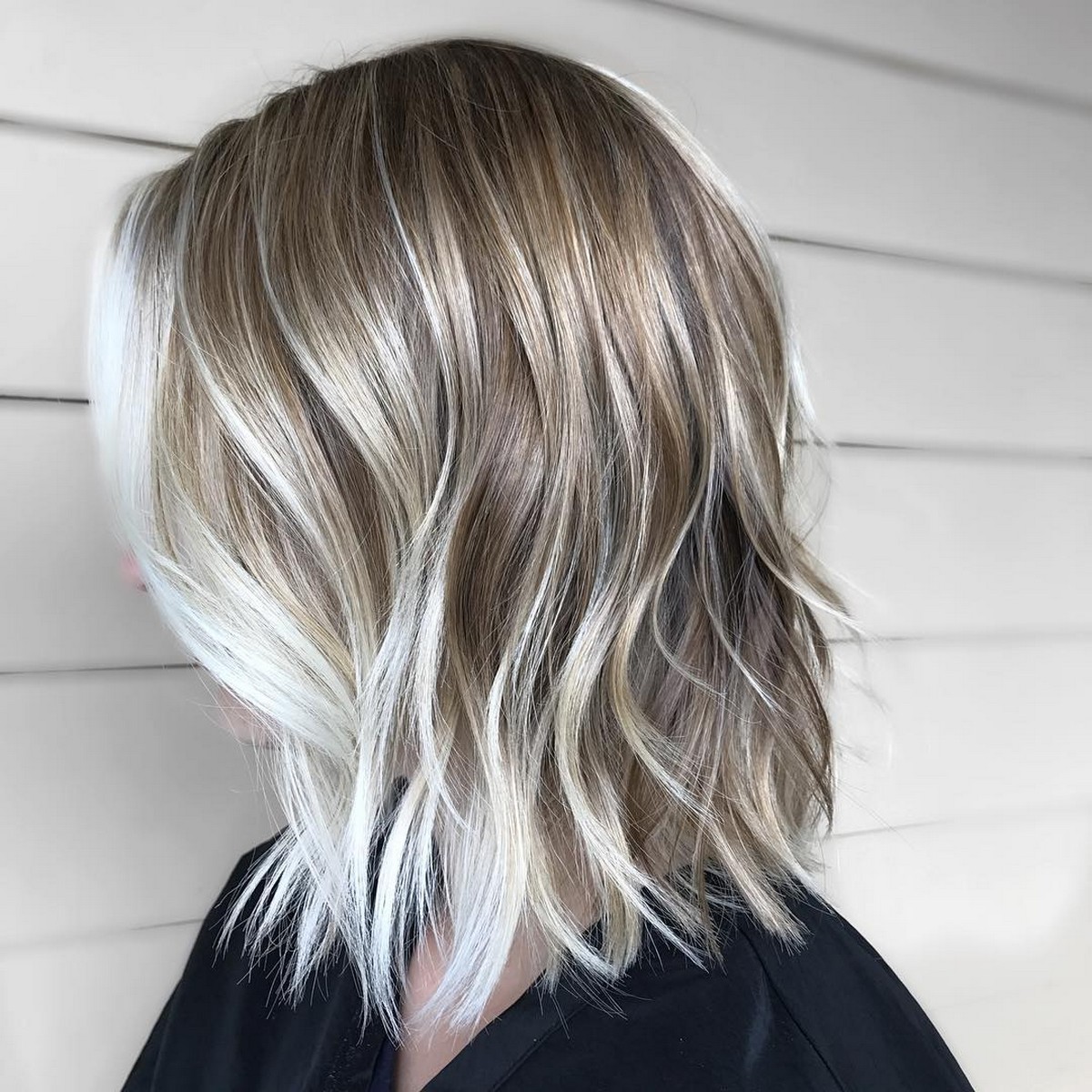 Shoulder-Length Bob With Layers