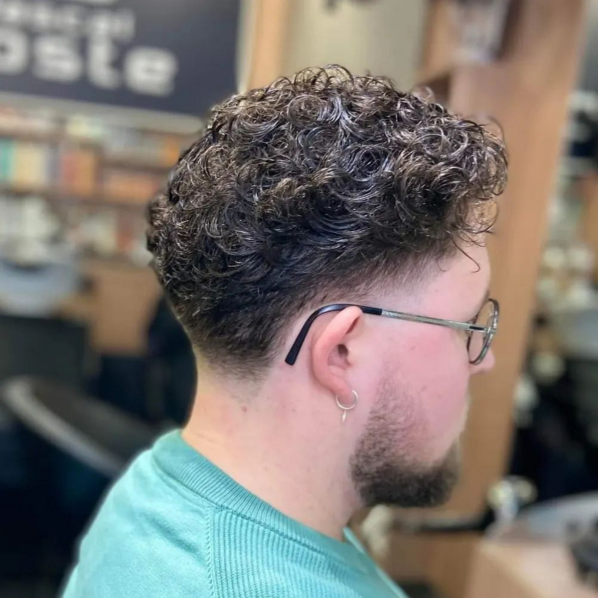 Fuzzy-Looking Taper Fade